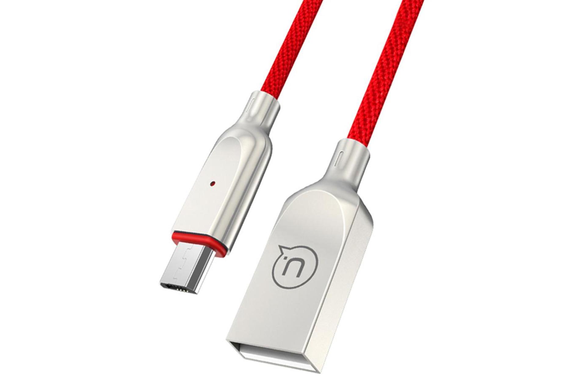 کانکتور کابل شارژ USB یوسمز USB به Micro-USB مدل U-Sun Series US-SJ179 با طول 1.2 متر