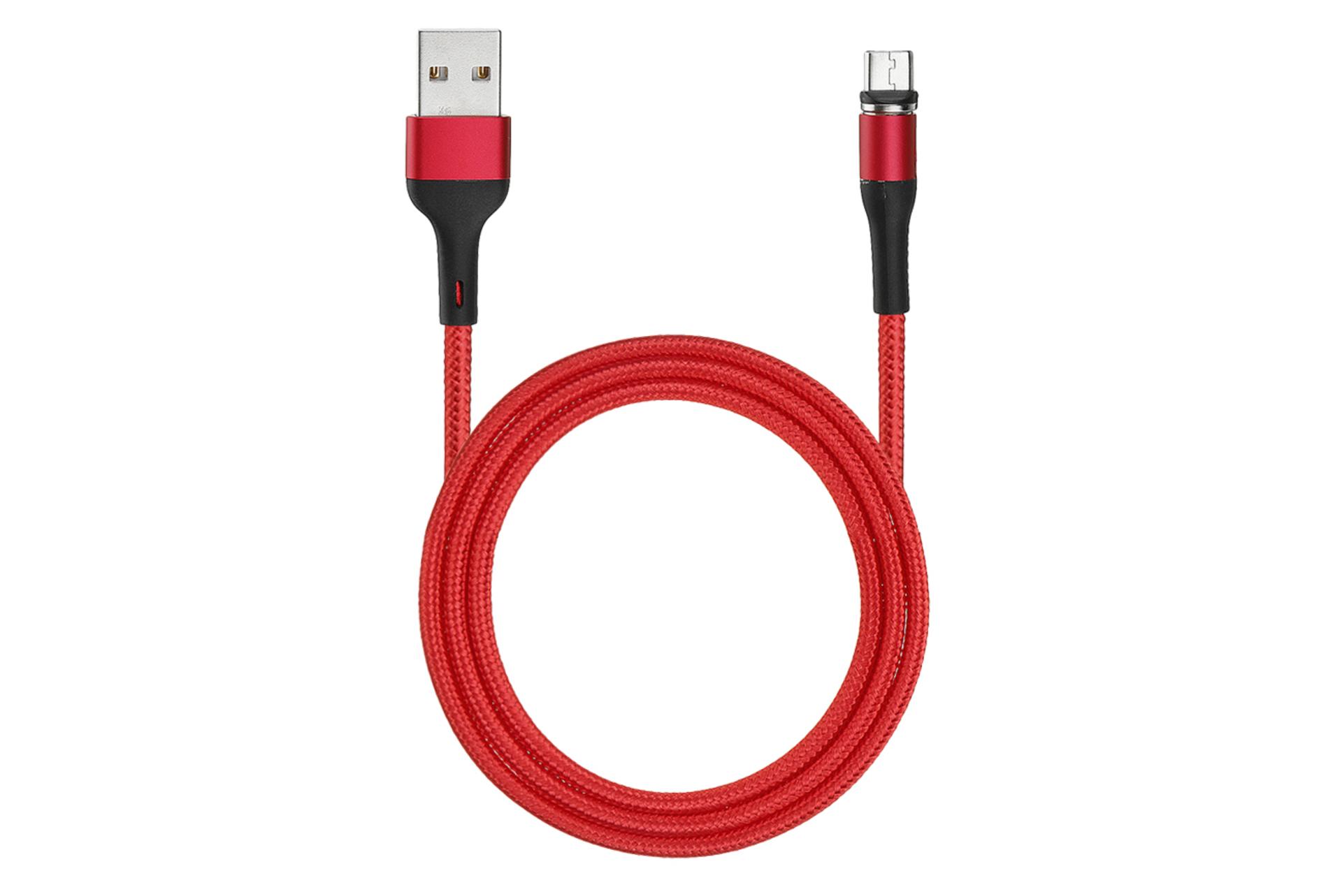 طول کابل شارژ USB یوسمز USB به Micro-USB مدل US-SJ335 U29 با طول 2 متر
