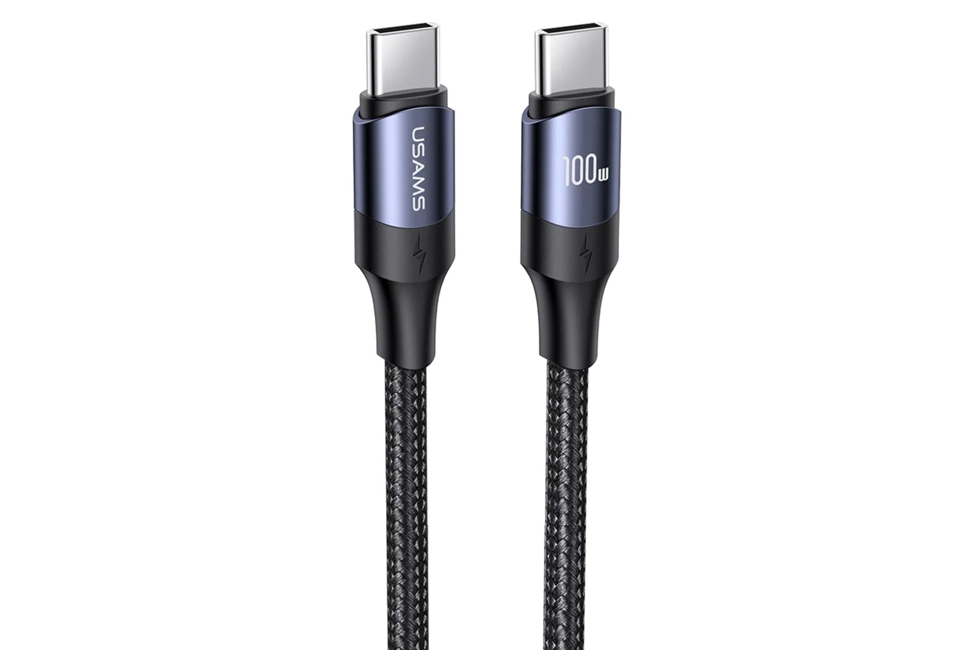 کابل شارژ USB یوسمز Type-C به Type-C مدل U71 100w با طول 2 متر