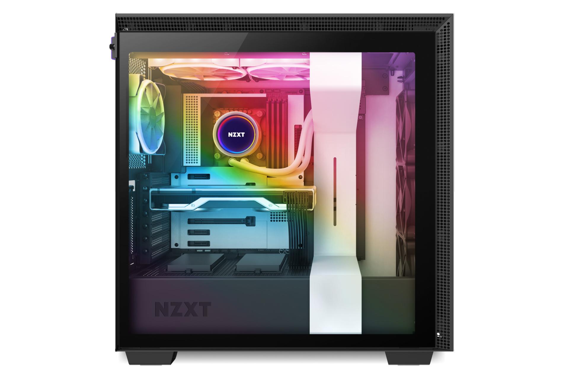 خنک کننده مایع ان زی ایکس تی Kraken Z63 RGB داخل کیس