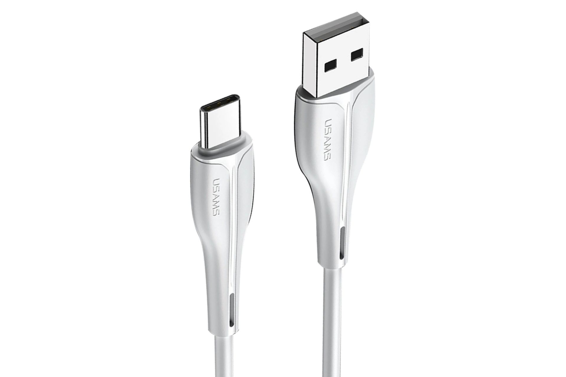 کابل شارژ USB یوسمز USB به Type-C مدل U38 با طول 1 متر سفید