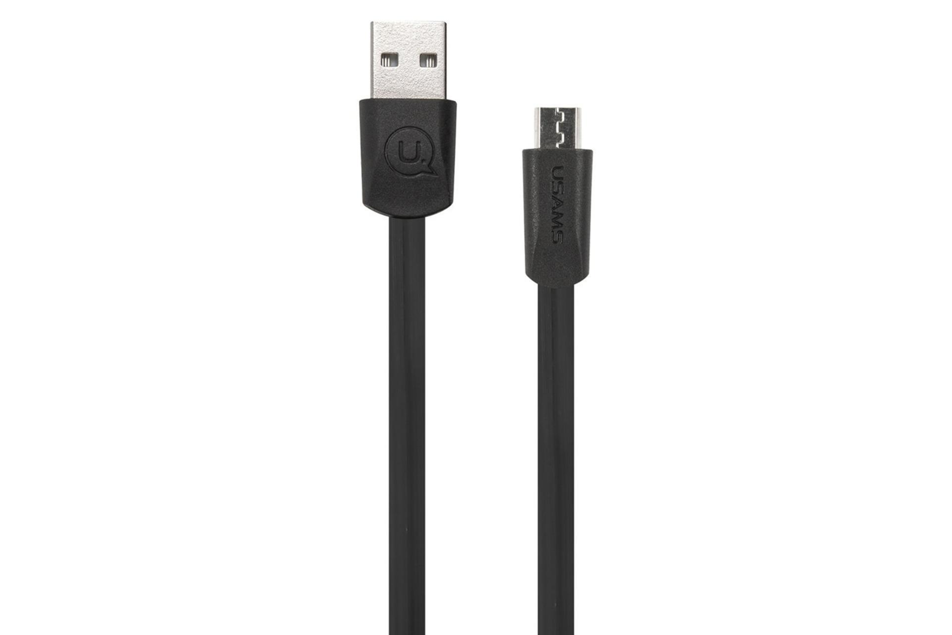 کابل شارژ USB یوسمز USB به Micro-USB مدل U2 با طول 1.2 متر مشکی