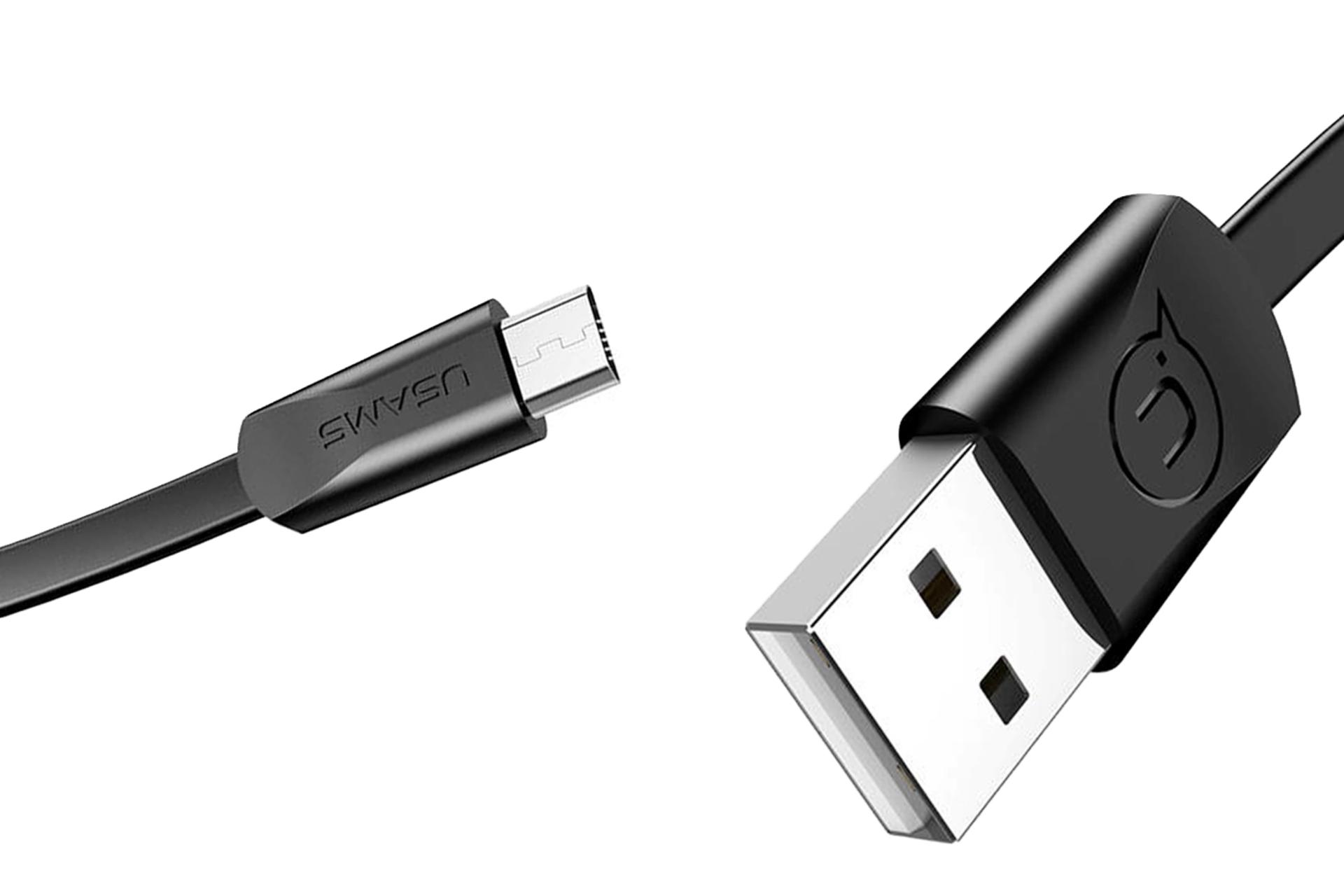 کانکتور کابل شارژ USB یوسمز USB به Micro-USB مدل U2 با طول 1.2 متر