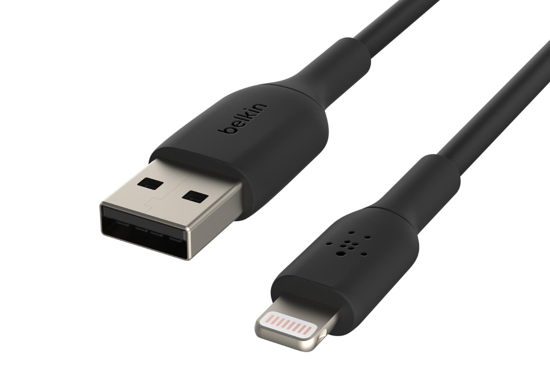 کانکتور کابل شارژ USB بلکین USB به Lightning مدل BoostCharge CAA001 با طول 2 متر