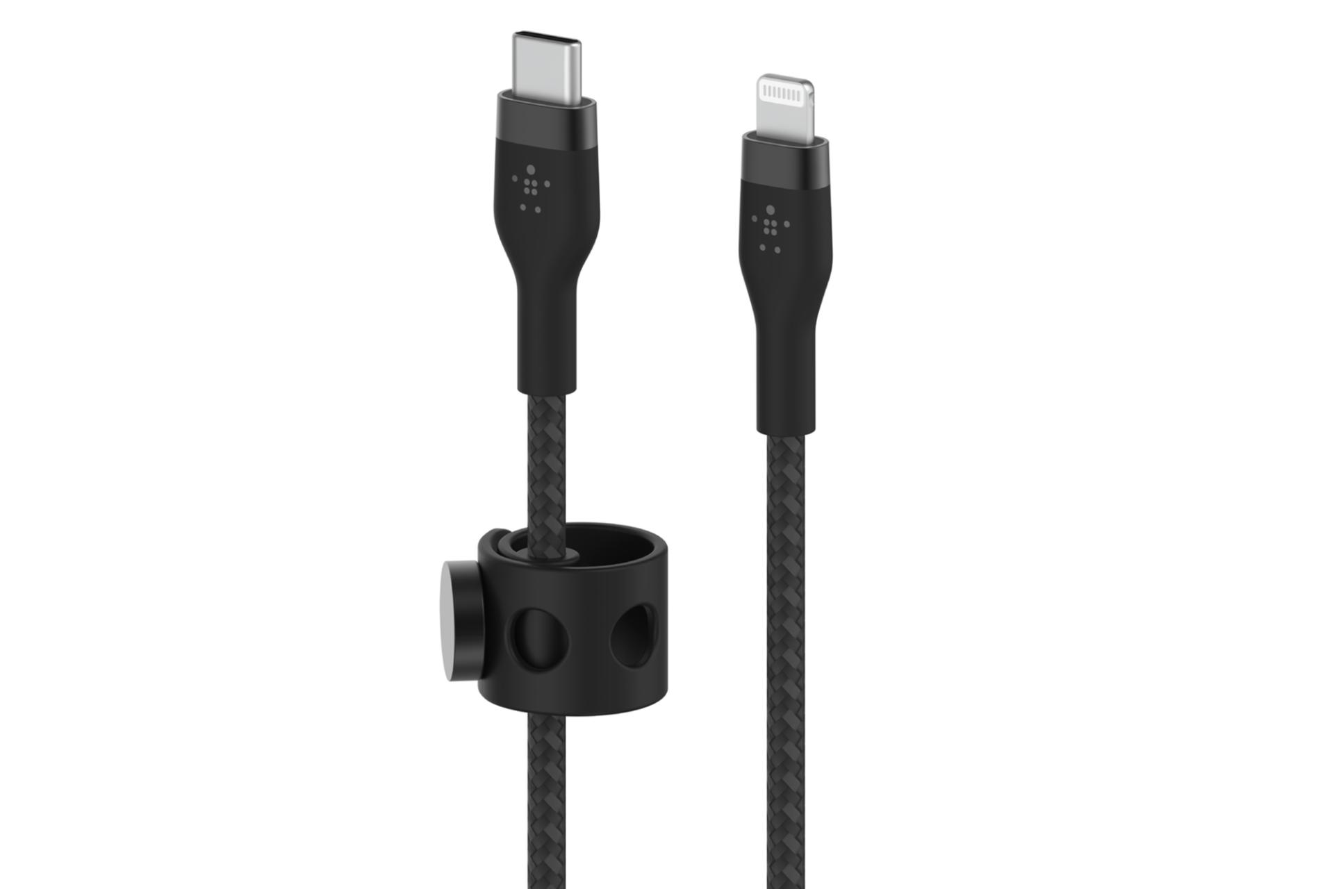 کابل شارژ USB بلکین Type-C به Lightning مدل BoostCharge Pro Flex CAA011 با طول 1 متر