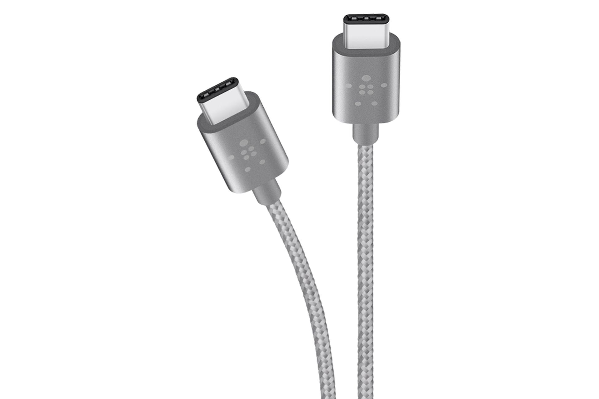 کانکتور کابل شارژ USB بلکین Type-C به Type-C مدل MIXIT F2CU041 با طول 1.8 متر