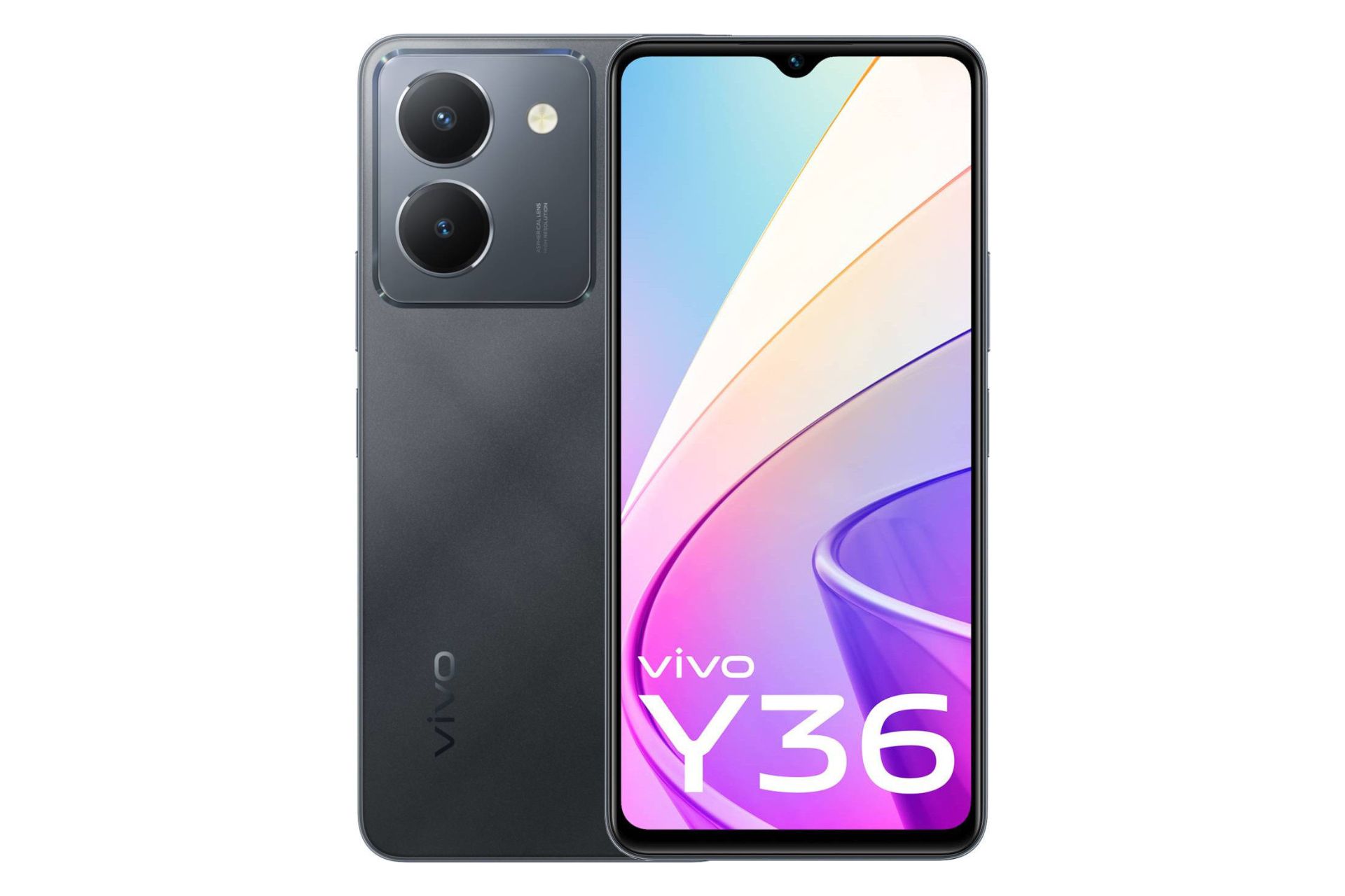 گوشی موبایل Y36 ویوو نسخه هند / vivo Y36 India مشکی