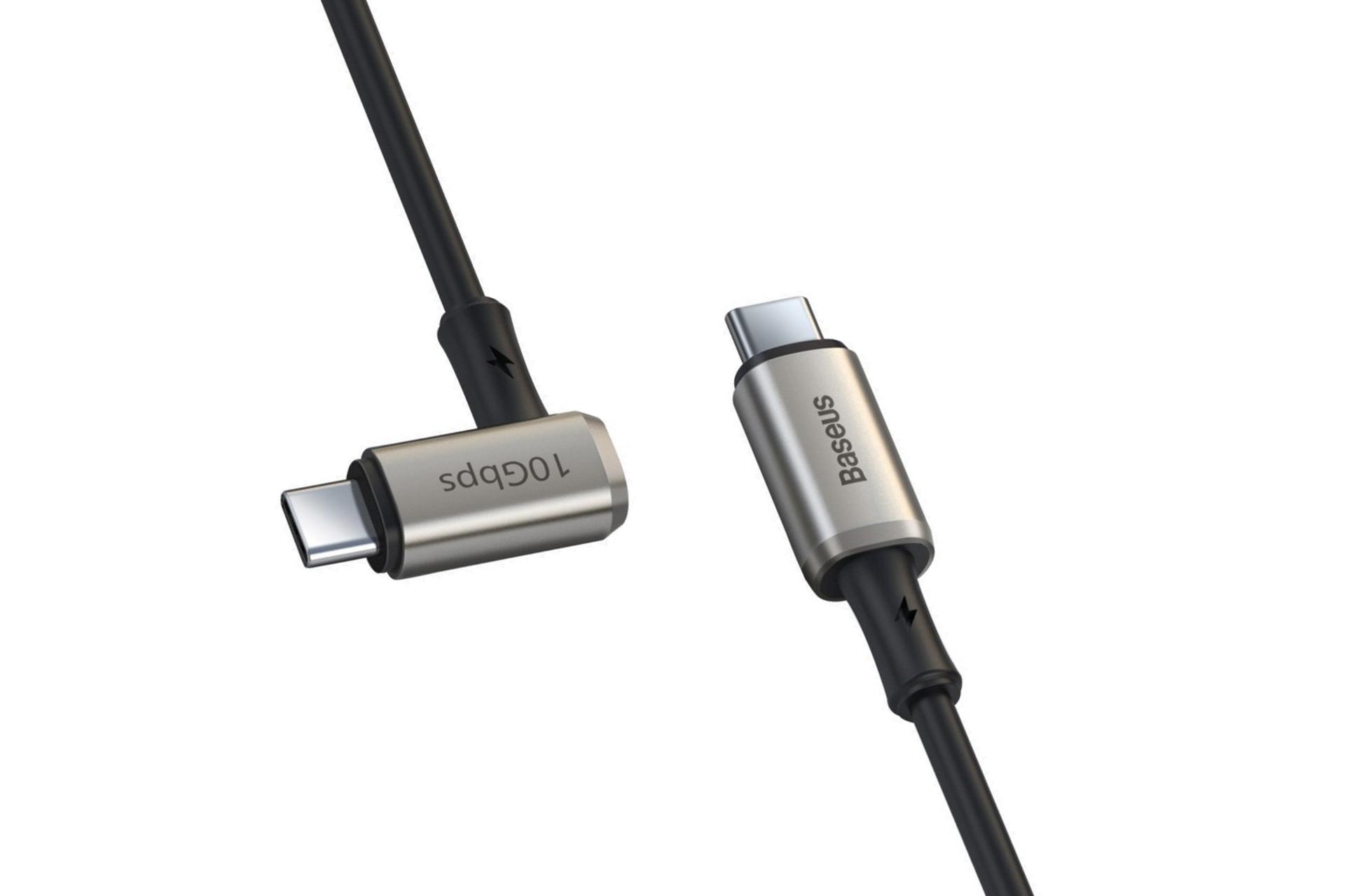 طراحی کابل شارژ USB باسئوس Type-C به Type-C مدل Hammer 100w با طول 1.5 متر