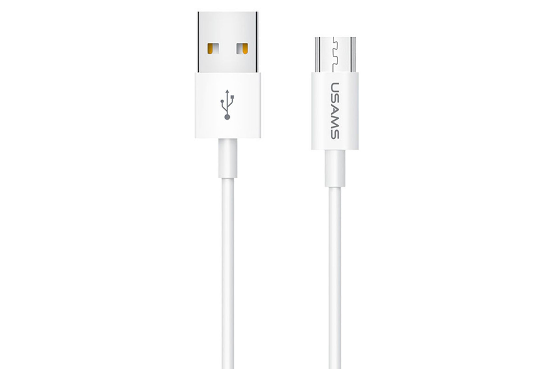 کابل شارژ USB یوسمز USB به Micro-USB مدل U23 با طول 1 متر سفید