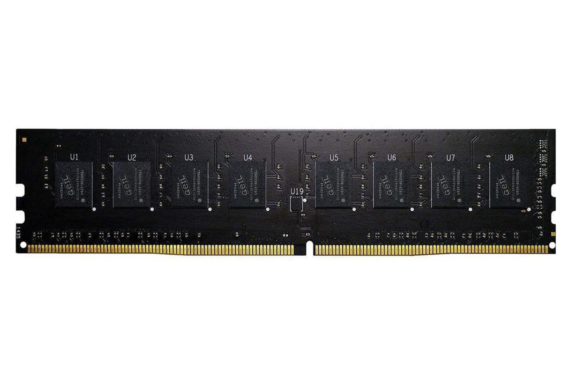 نمای روبروی رم گیل Pristine ظرفیت 8 گیگابایت از نوع DDR4-3200