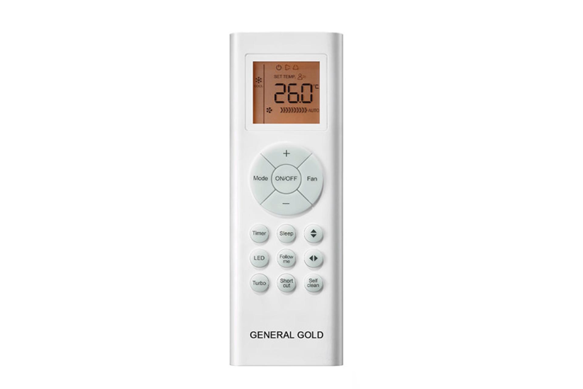 ریموت کنترل کولر گازی جنرال گلد General Gold GG-S30 VITALLY