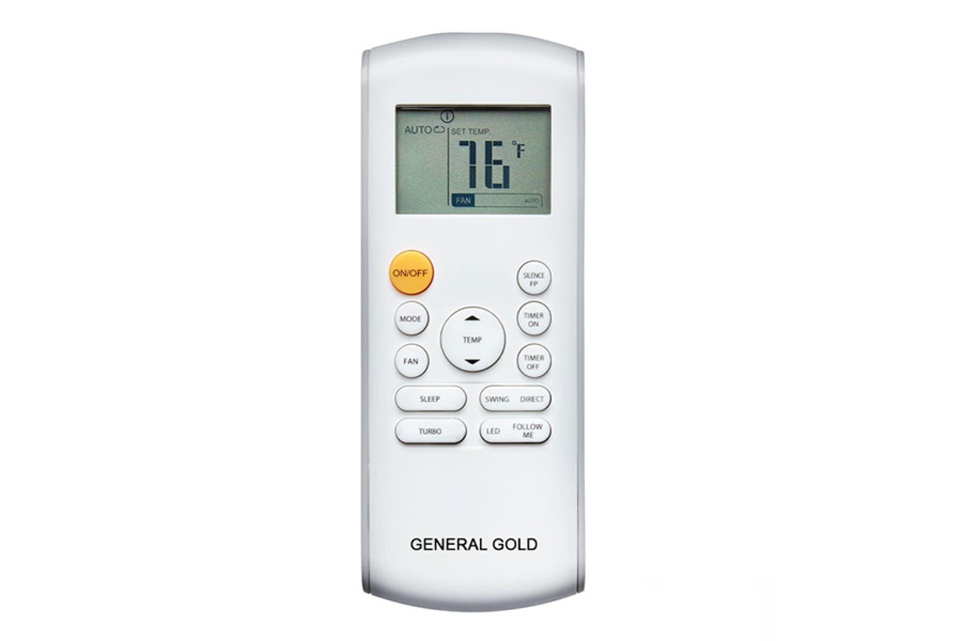 مرجع متخصصين ايران ريموت كنترل كولر گازي جنرال گلد General Gold GG-S24000 Platinum