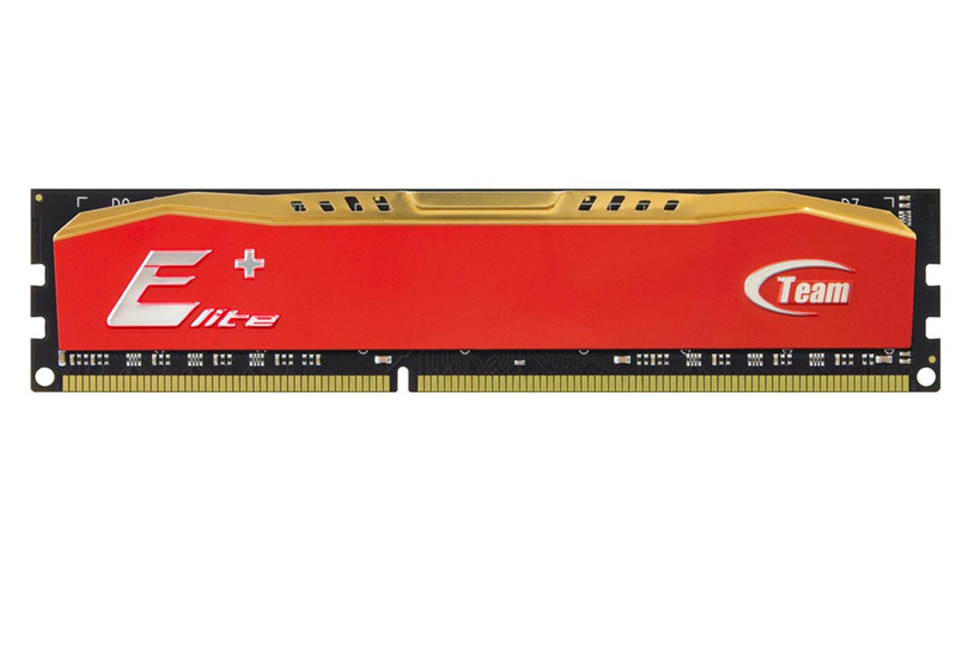 رنگ قرمز رم تیم گروپ TEAMGROUP ELITE PLUS 4GB DDR3-1333 CL9
