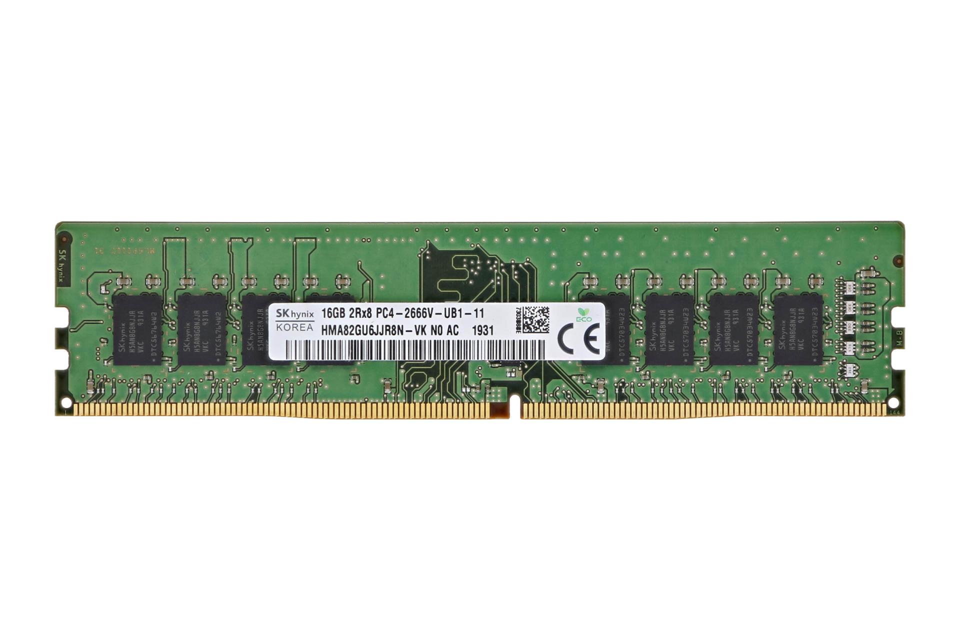 رم اس کی هاینیکس SK Hynix HMA82GU6JJR8N-VK 16GB DDR4-2666 CL19