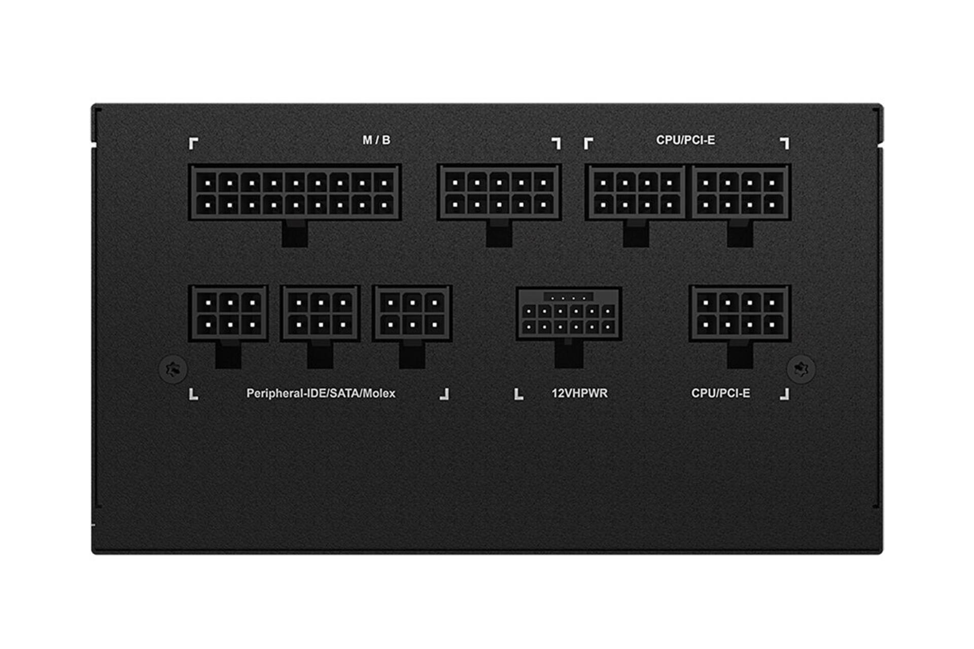 کانکتور پاور کامپیوتر گیگابایت GIGABYTE UD850GM PG5 (rev. 2.0) با توان 850 وات