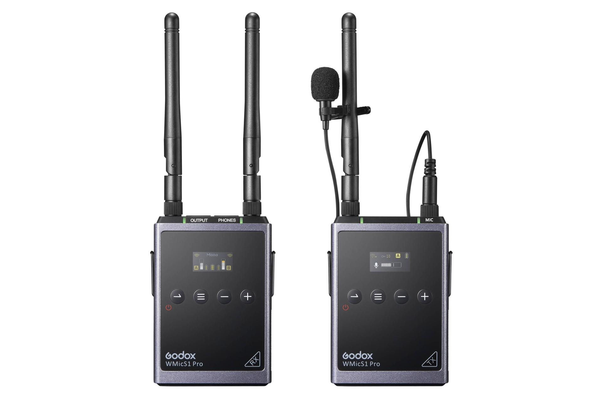 طراحی میکروفون گودوکس Godox WMicS1 Pro KIT1