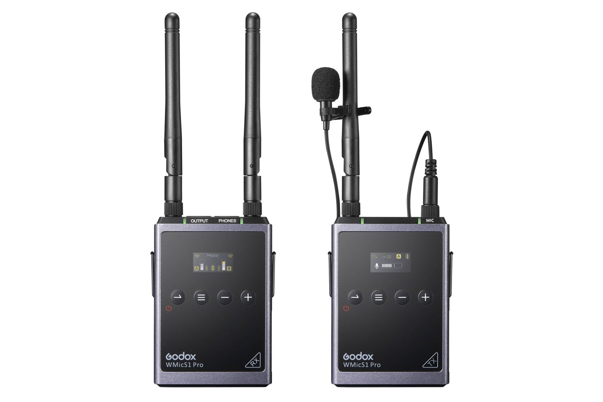 طراحی میکروفون گودوکس Godox WMicS1 Pro KIT1