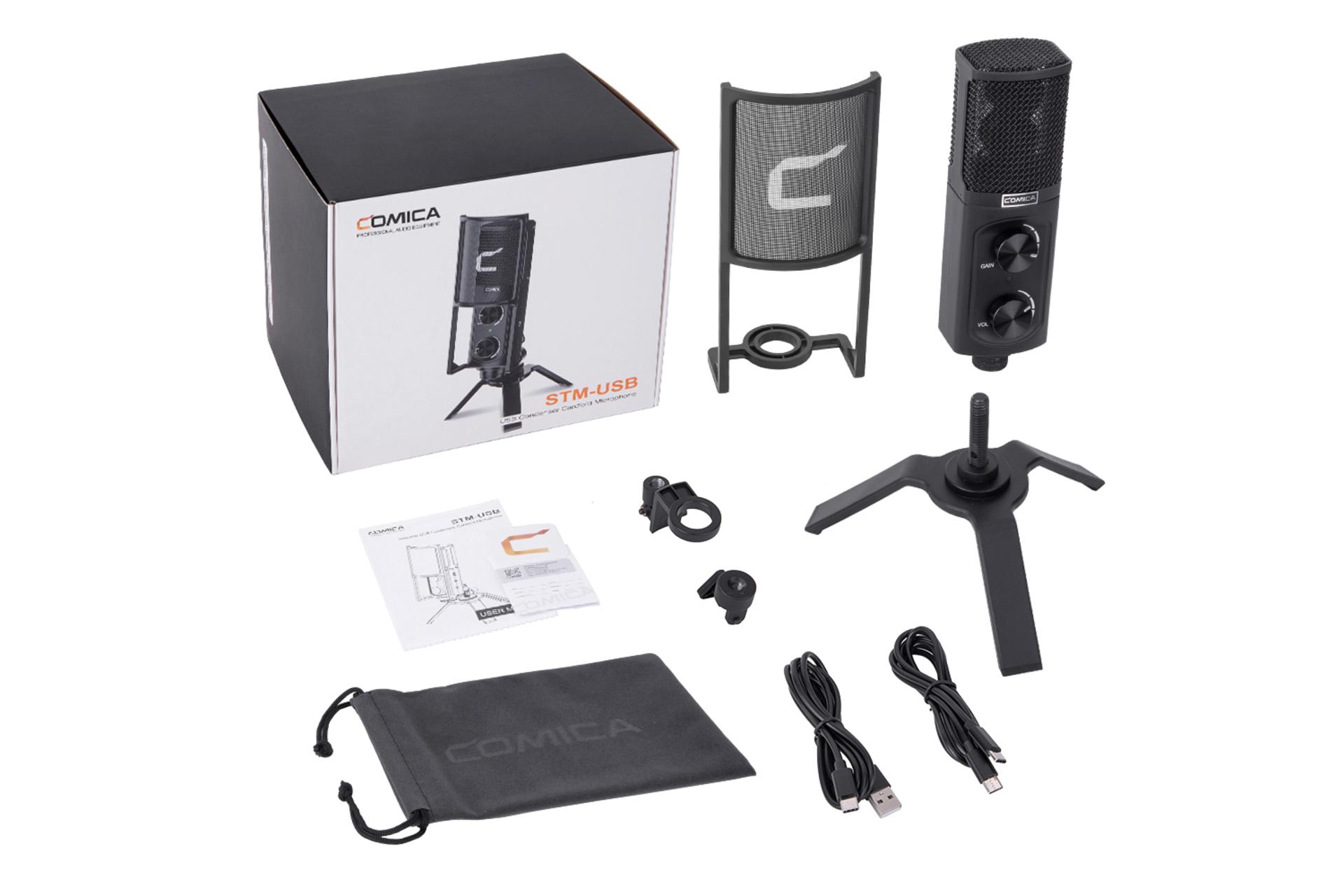 اقلام همراه میکروفون کامیکا CoMica STM-USB