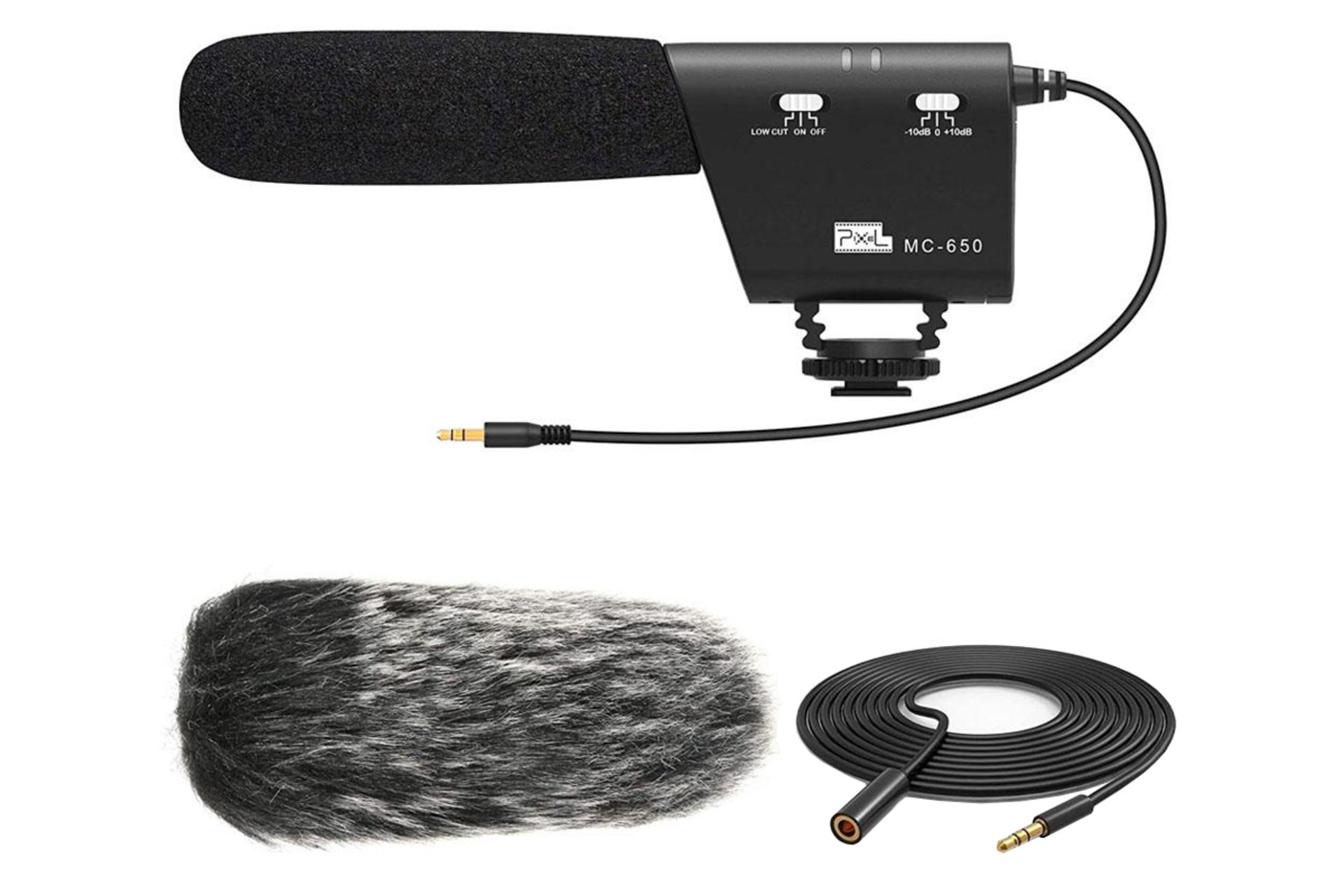 اقلام همراه میکروفون پیکسل MC650