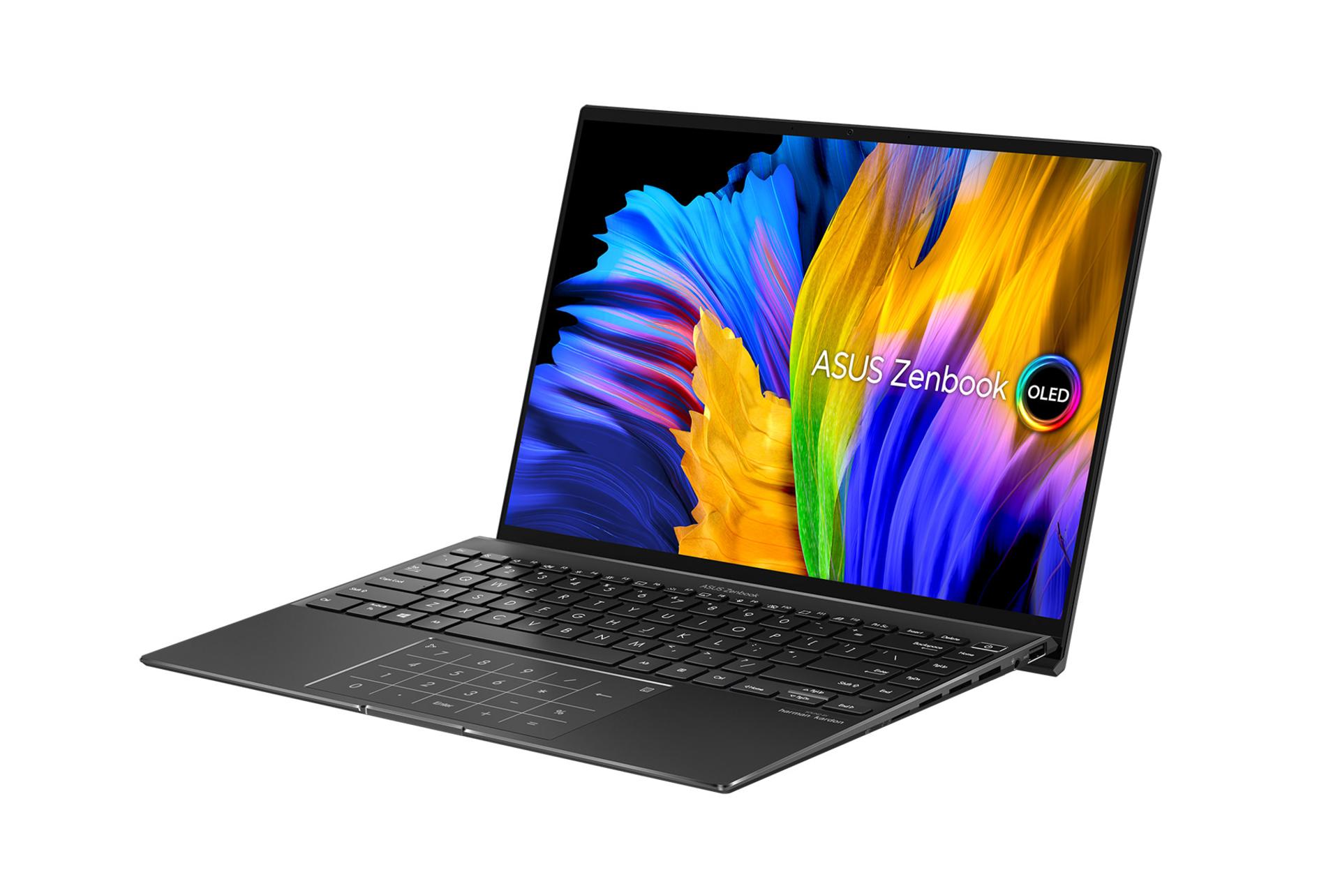 لپ تاپ ایسوس ASUS Zenbook 14X OLED UM5401QA نمای راست