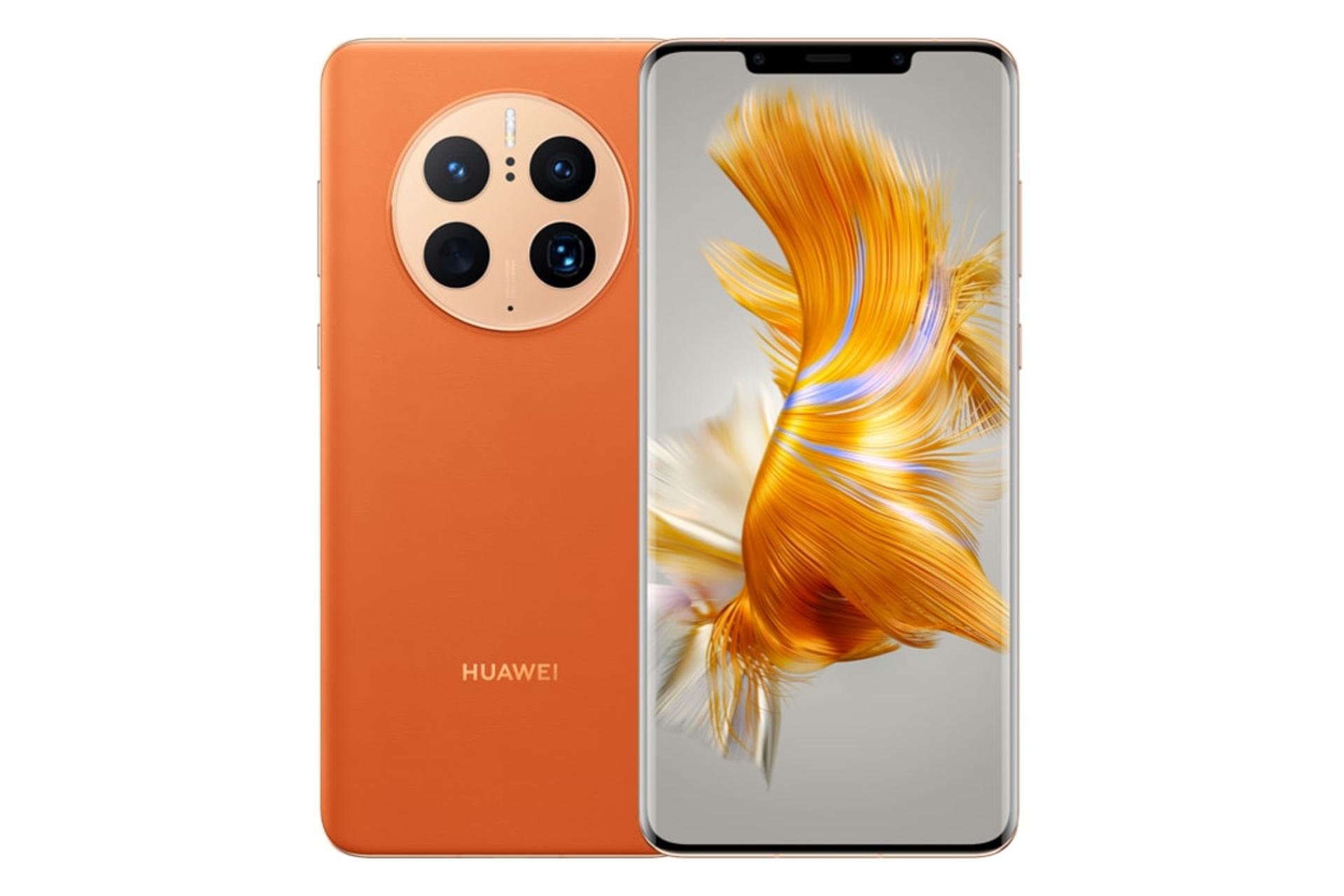 گوشی موبایل میت 50 پرو هواوی / Huawei Mate 50 Pro نارنجی