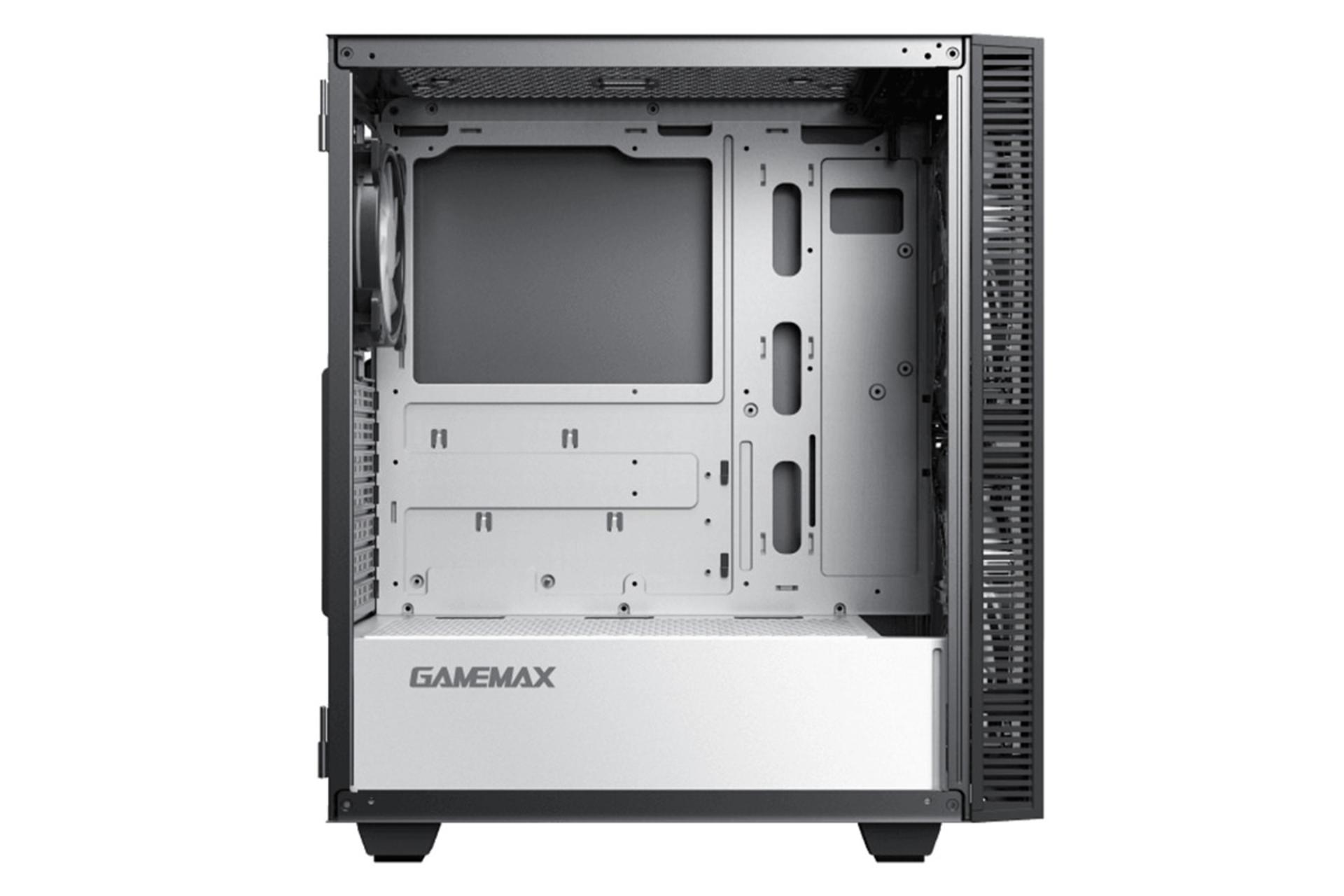 نمای داخل سمت چپ کیس کامپیوتر گیم مکس Aero