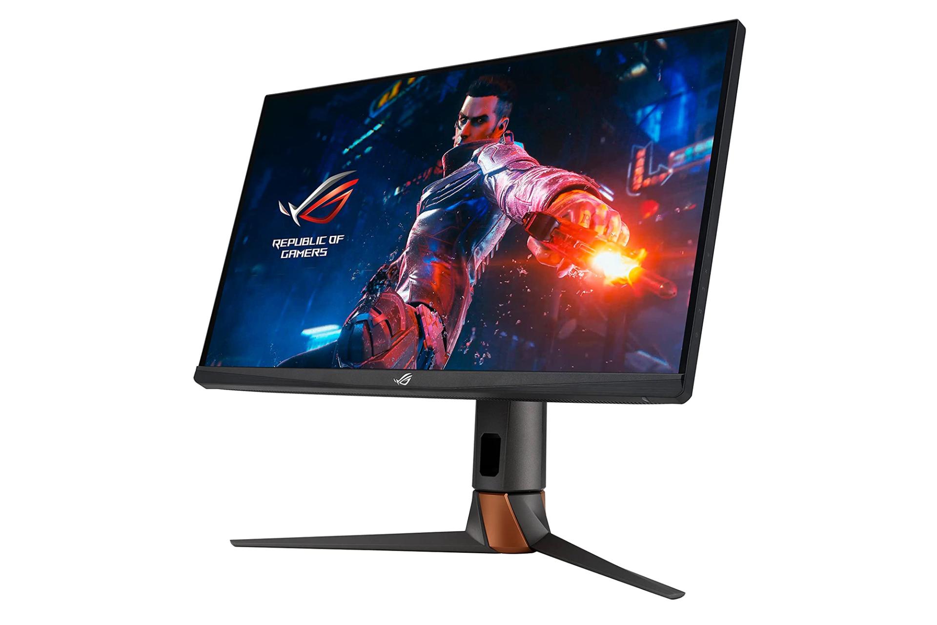 ابعاد مانیتور ایسوس 27 اینچ مدل ROG Swift PG27AQN