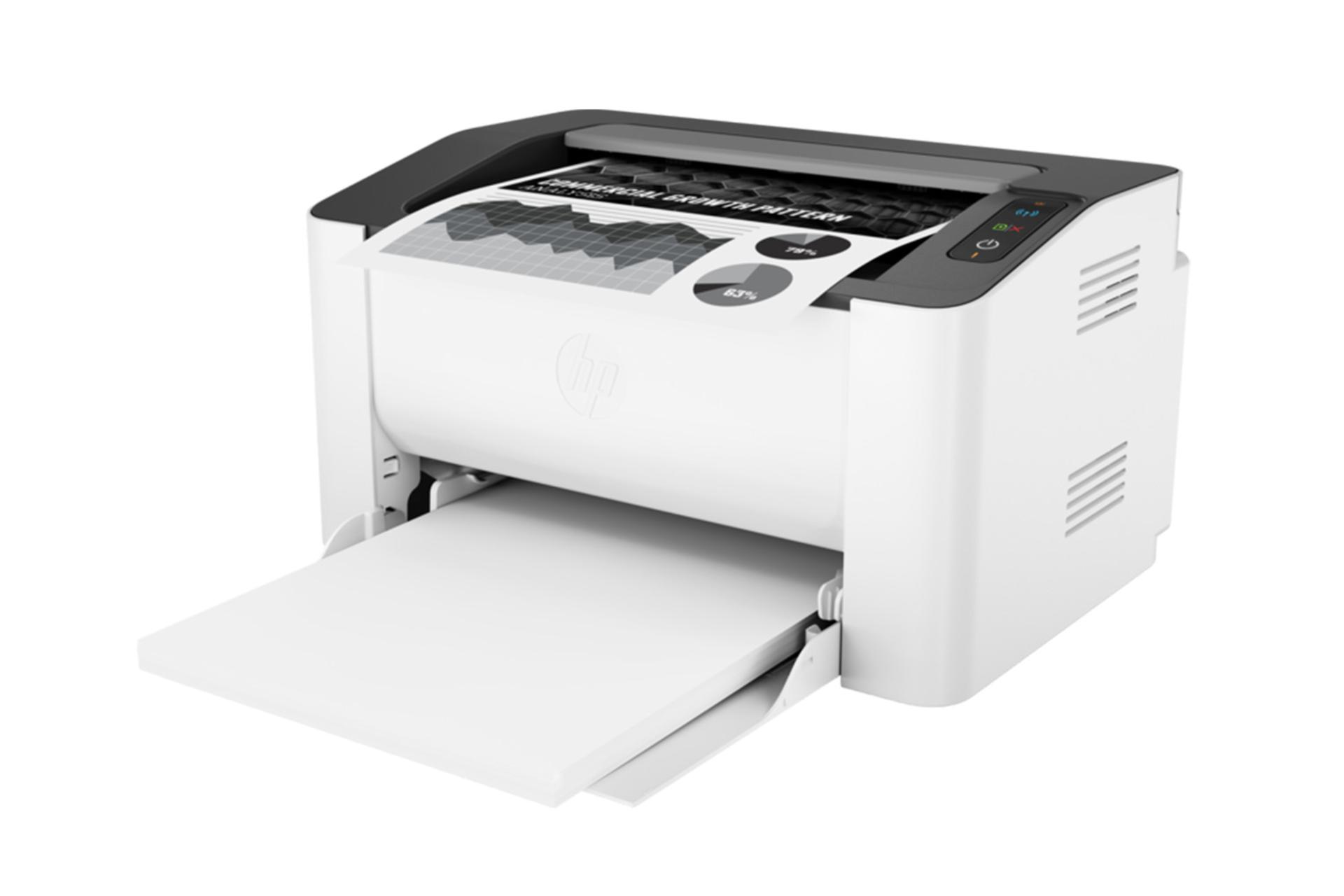 مرجع متخصصين ايران پرينتر اچ پي HP Laser 107w نماي جلو
