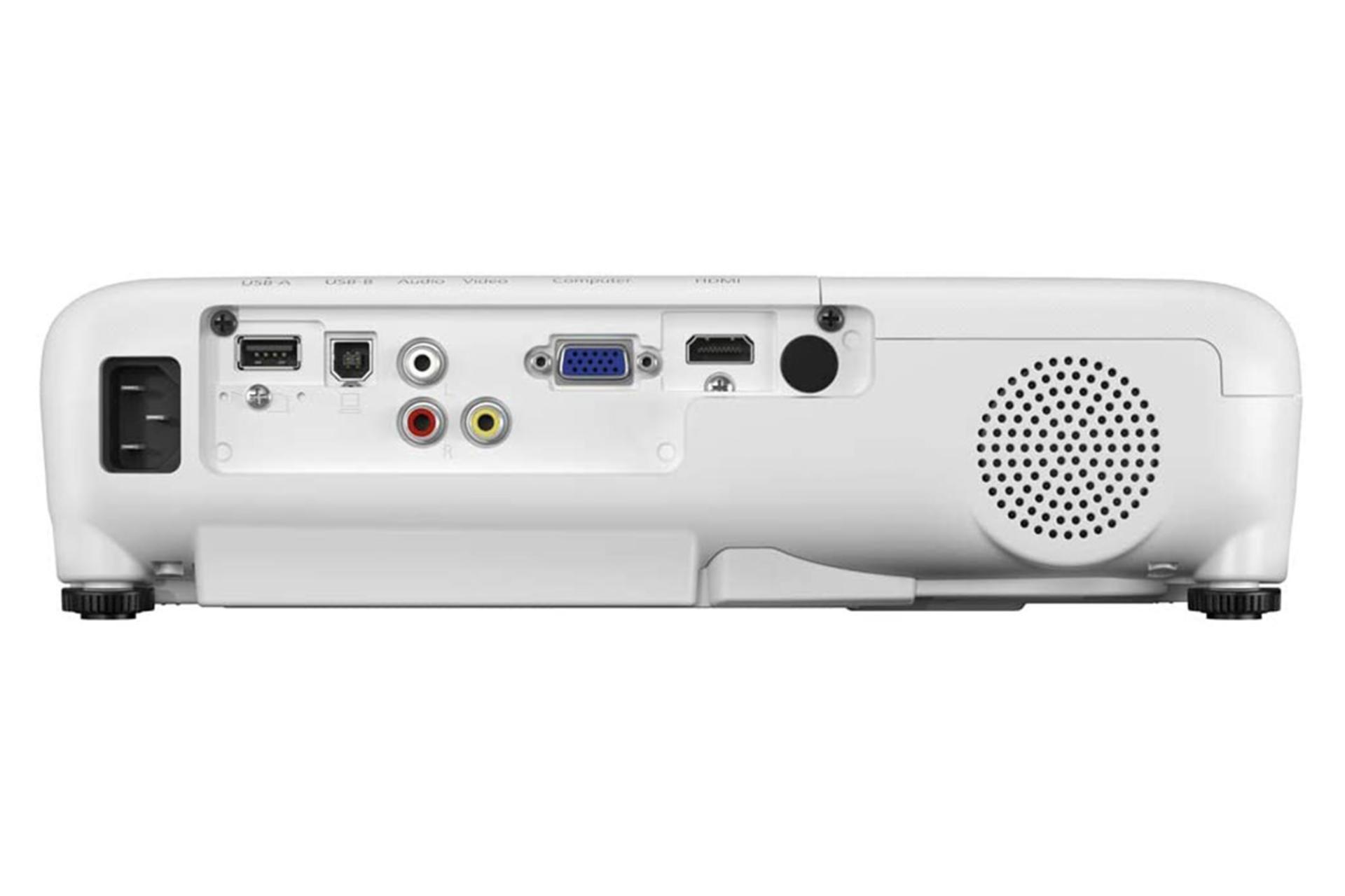 ویدیو پروژکتور اپسون Epson EB-X51 نمای پشت