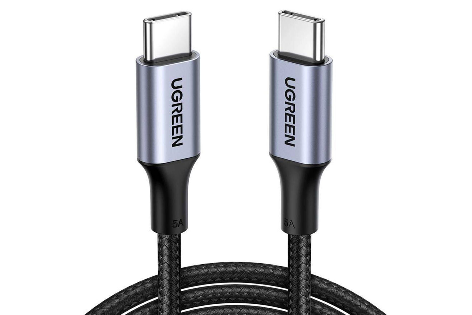 کابل شارژ USB یوگرین Type-C به Type-C مدل US316 با طول 1 متر