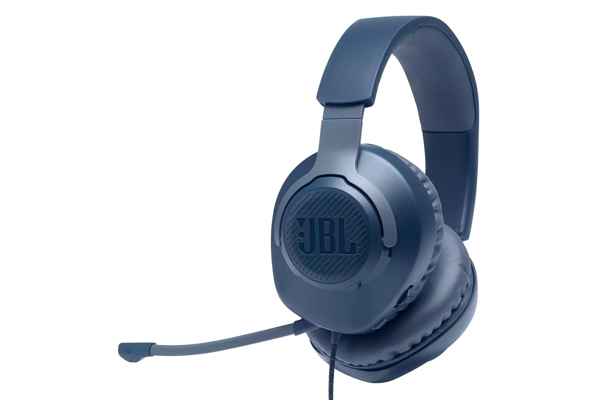 کنترل کننده صدا هدست گیمینگ جی بی ال JBL Quantum 100 آبی