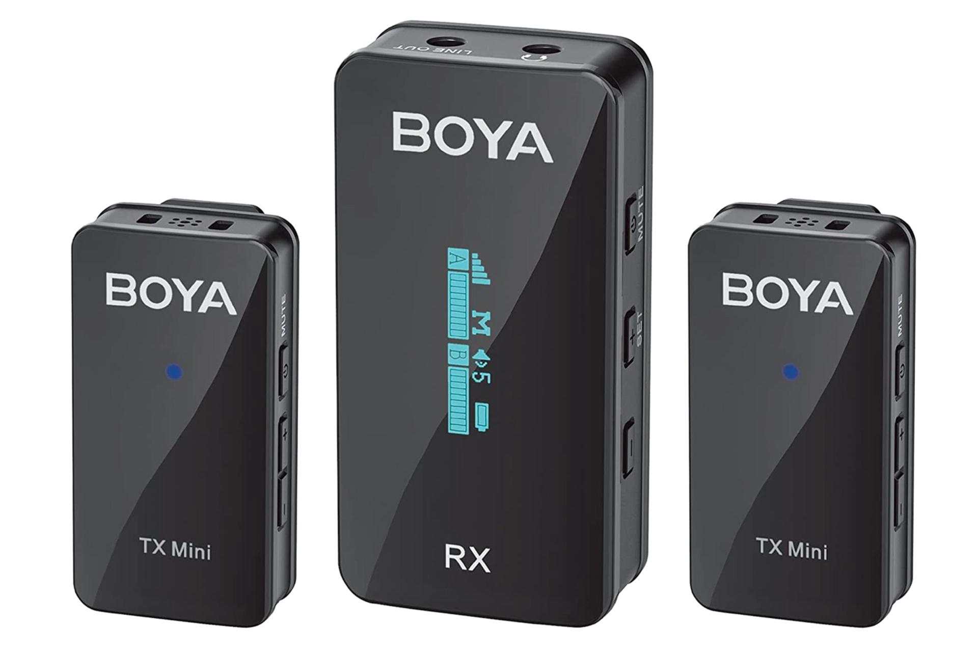 مرجع متخصصين ايران كانكتور ميكروفون بويا BOYA BY-XM6-S2 Mini