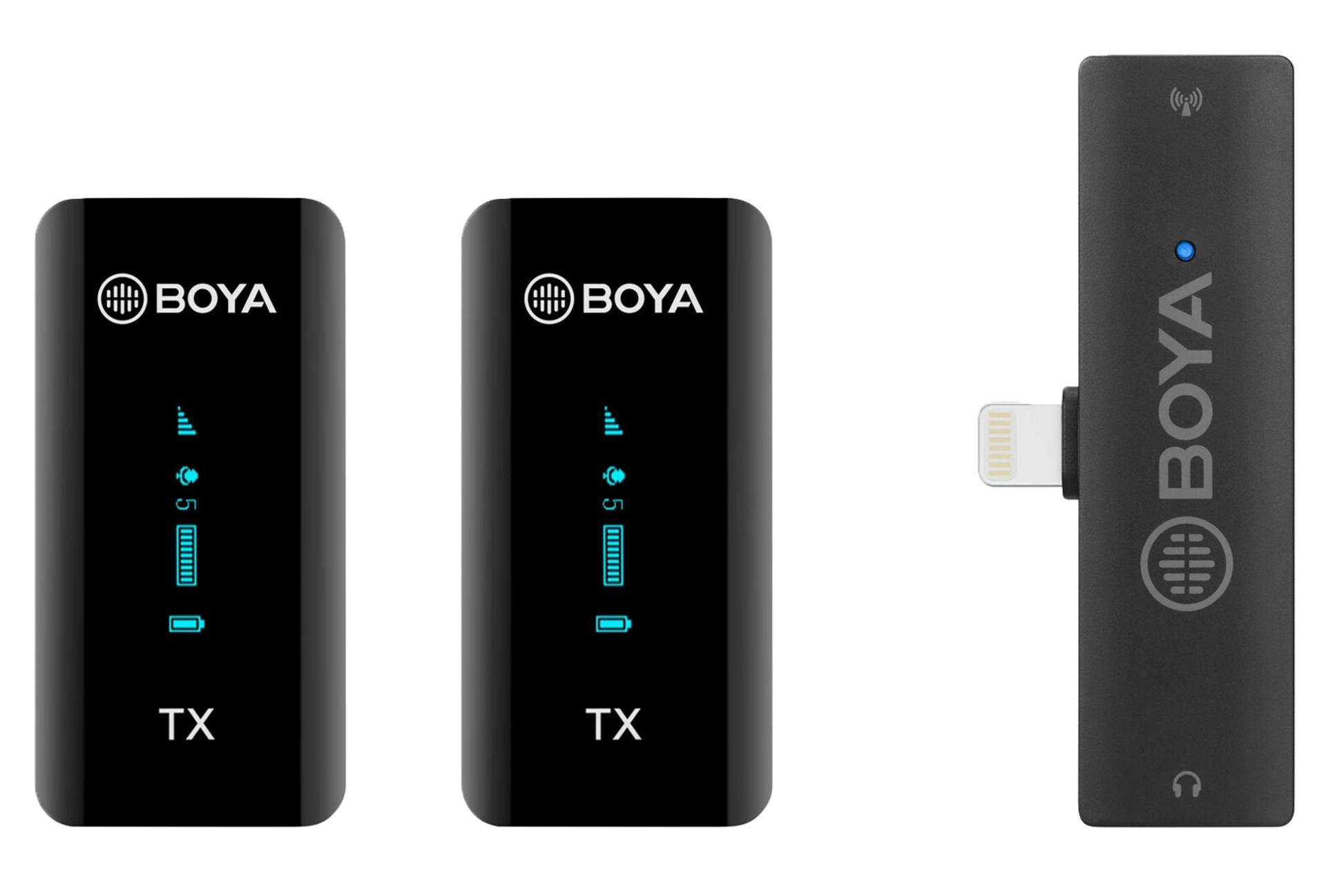ابعاد میکروفون بویاBOYA BY-XM6 k4