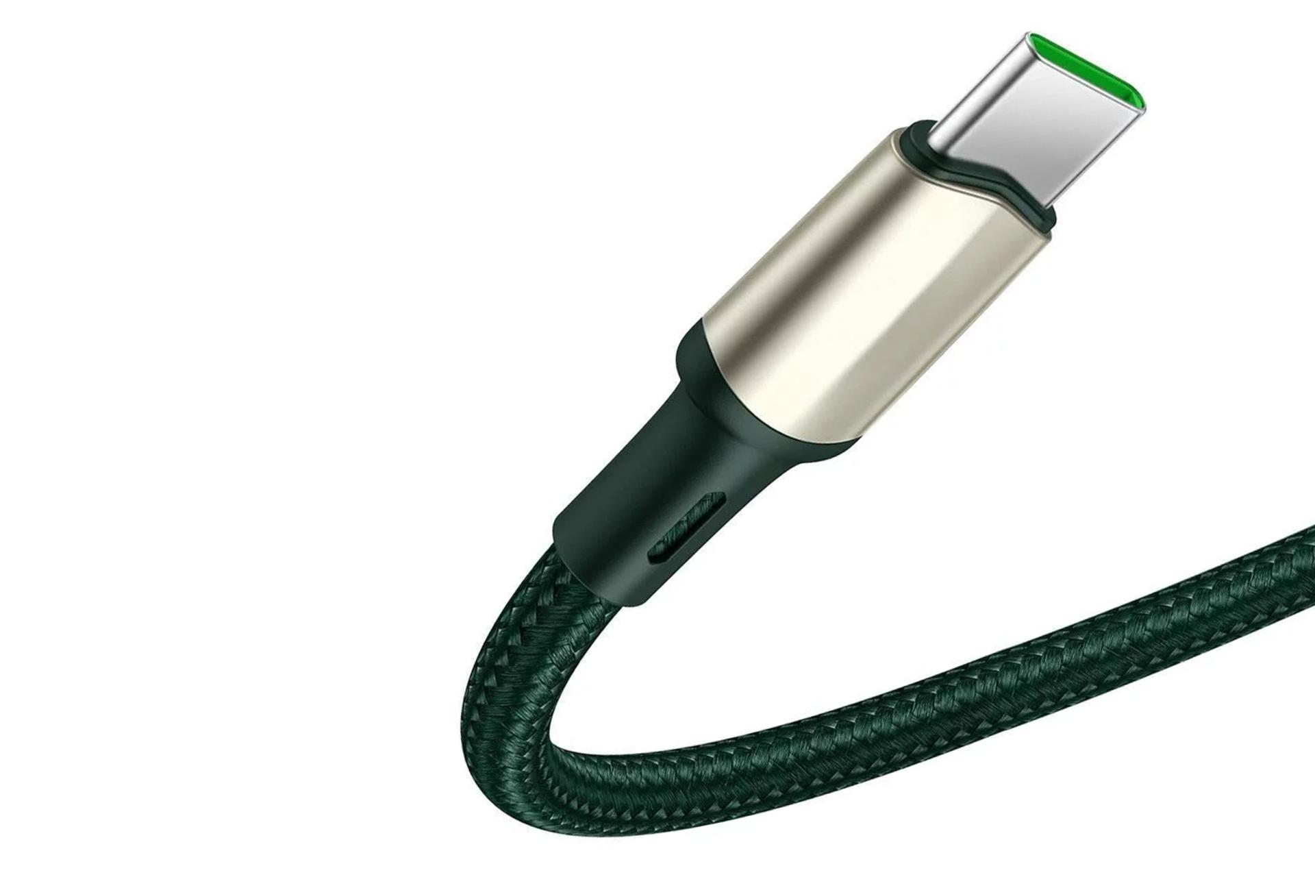 کابل شارژ USB باسئوس USB به Type-C مدل Cafule Support VOOC با طول 1 متر