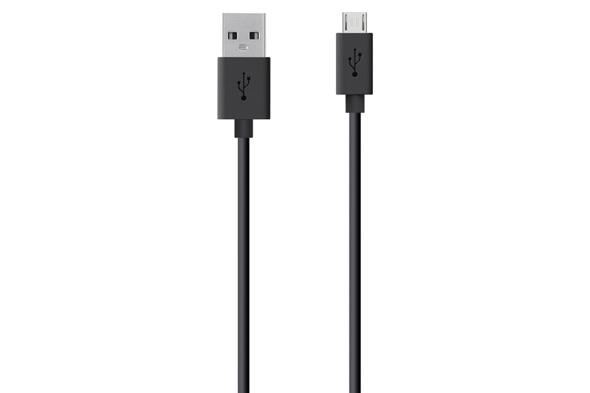کابل شارژ USB بلکین USB به Micro-USB مدل MIXIT F2CU012 با طول 1.2 متر مشکی