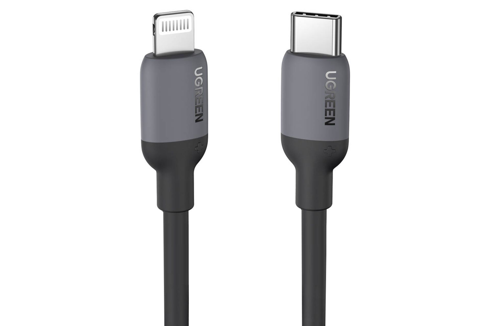 کابل شارژ USB یوگرین Type-C به Lightning مدل US387 با طول 1 متر مشکی