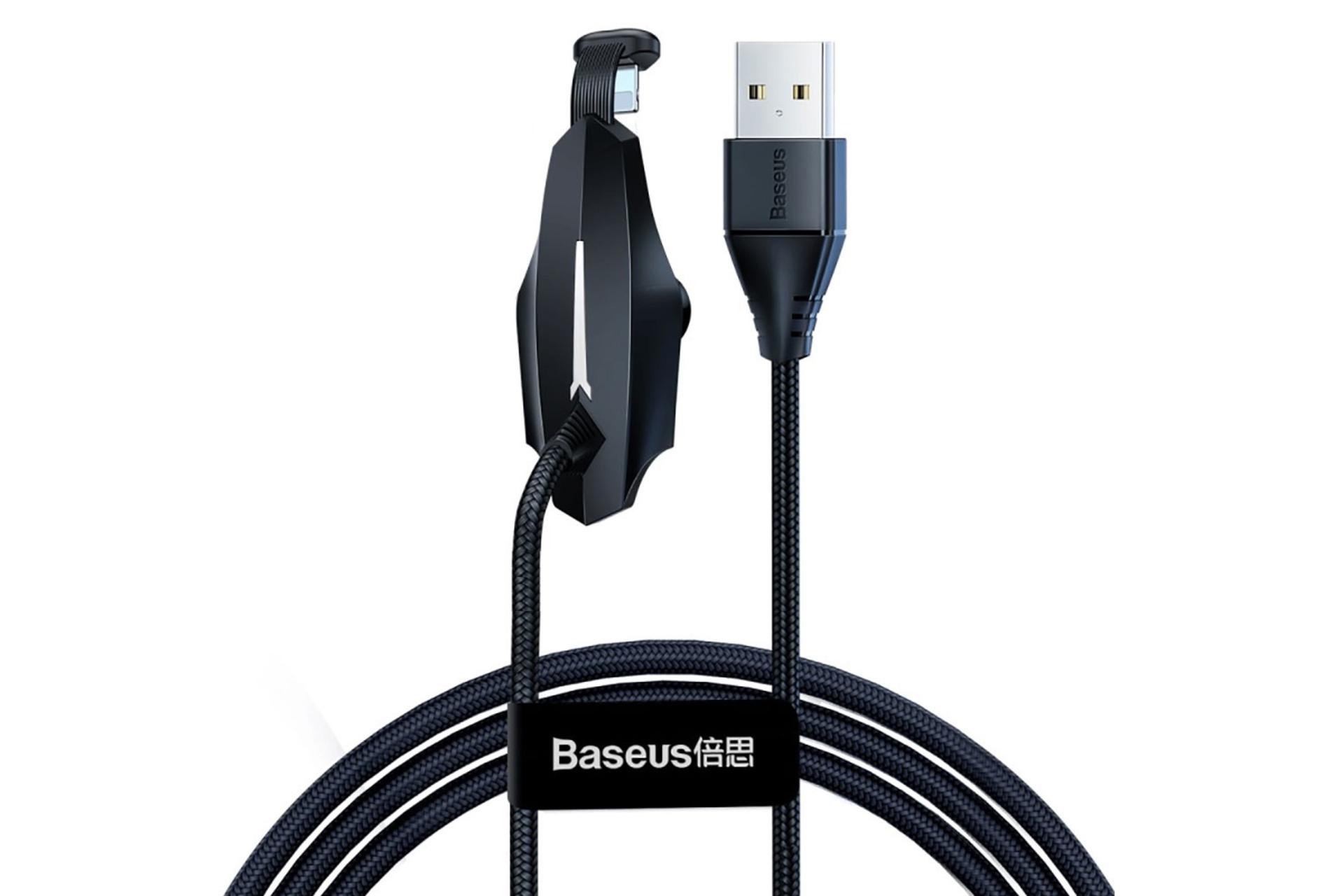 کانکتور کابل شارژ USB باسئوس USB به Lightning مدل Colorful Sucker RPG با طول 1.2 متر