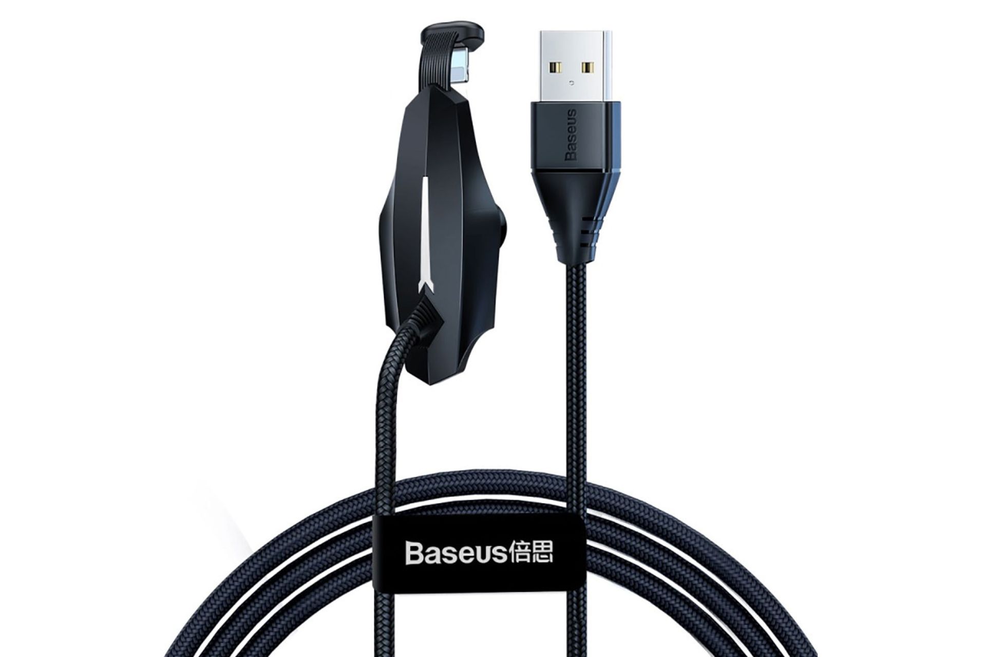 کانکتور کابل شارژ USB باسئوس USB به Lightning مدل Colorful Sucker RPG با طول 1.2 متر