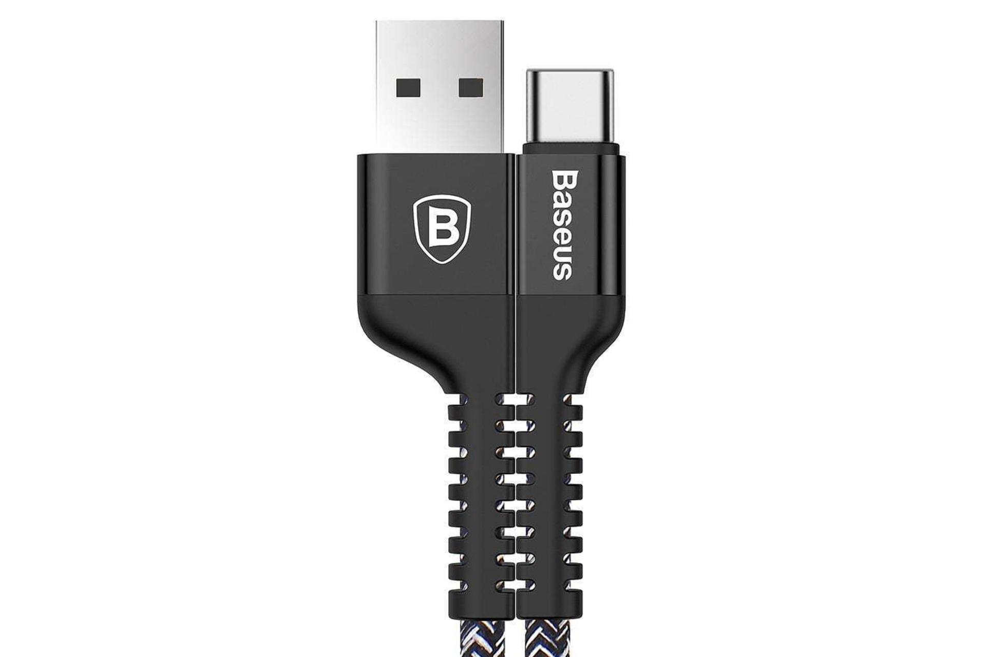 کانکتور کابل شارژ USB باسئوس USB به Type-C مدل Confidant Anti-Break با طول 1 متر