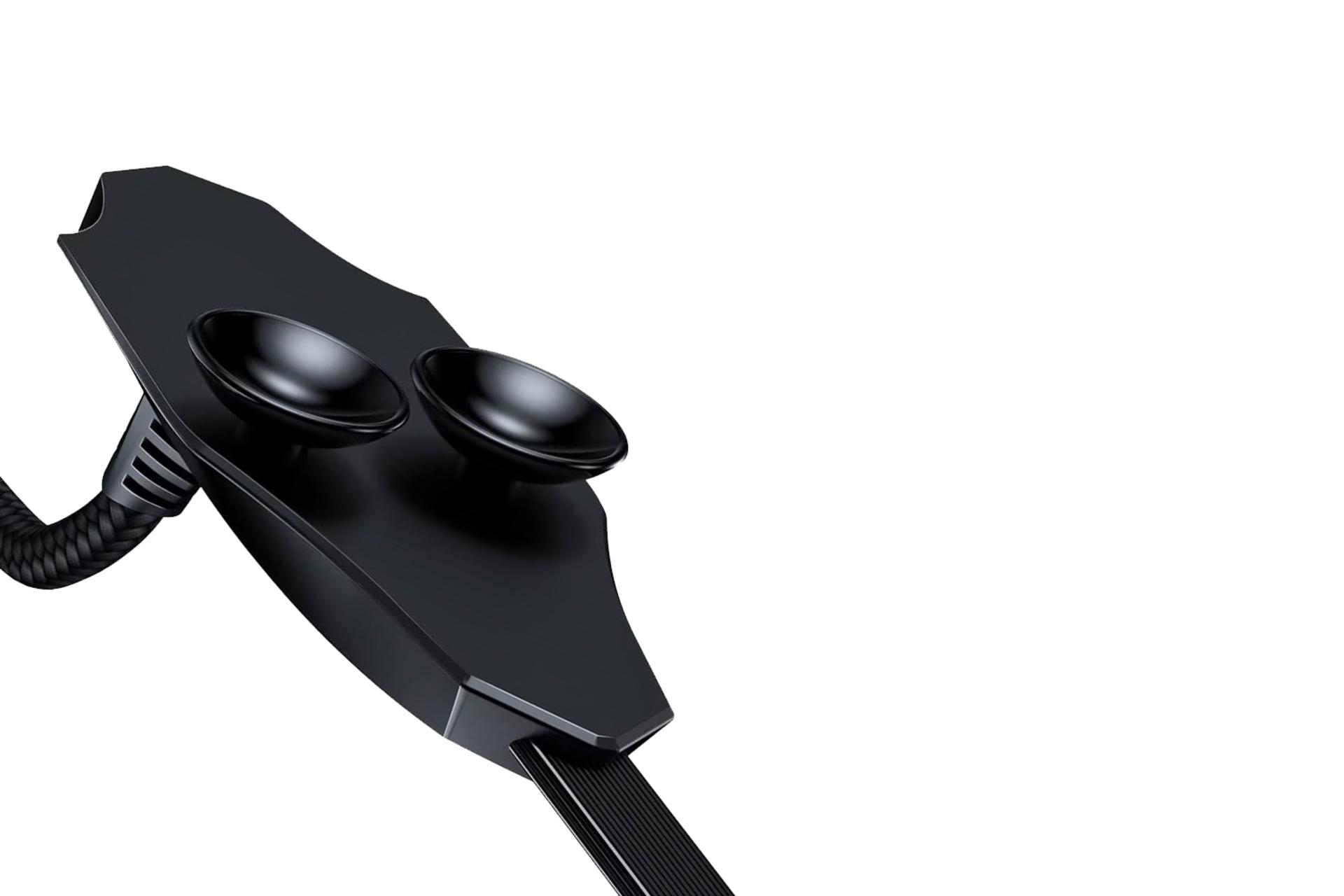 طراحی کابل شارژ USB باسئوس USB به Lightning مدل Colorful Sucker RPG با طول 1.2 متر