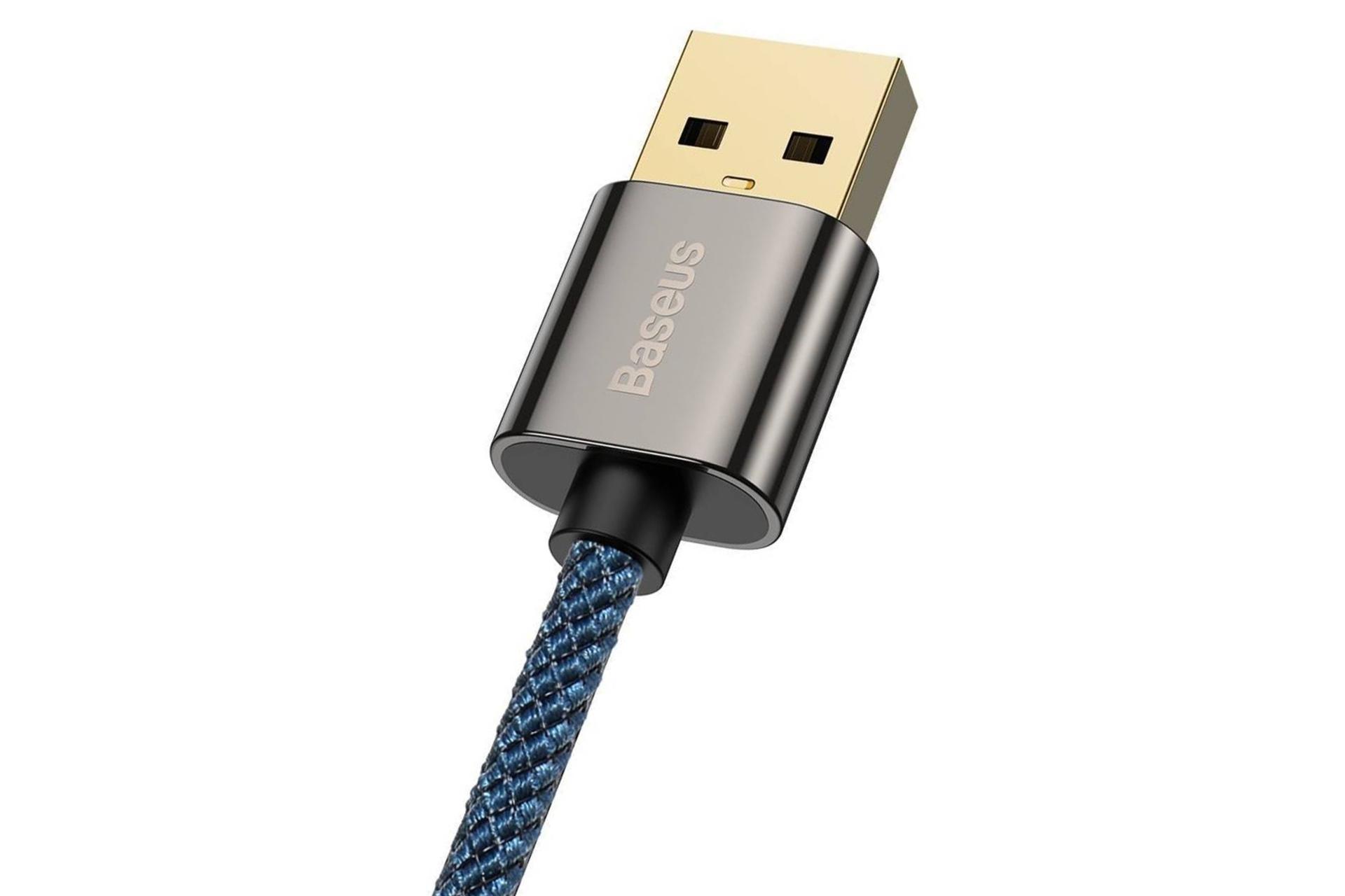 کانکتور کابل شارژ USB باسئوس USB به Type-C مدل Legend 66w با طول 2 متر