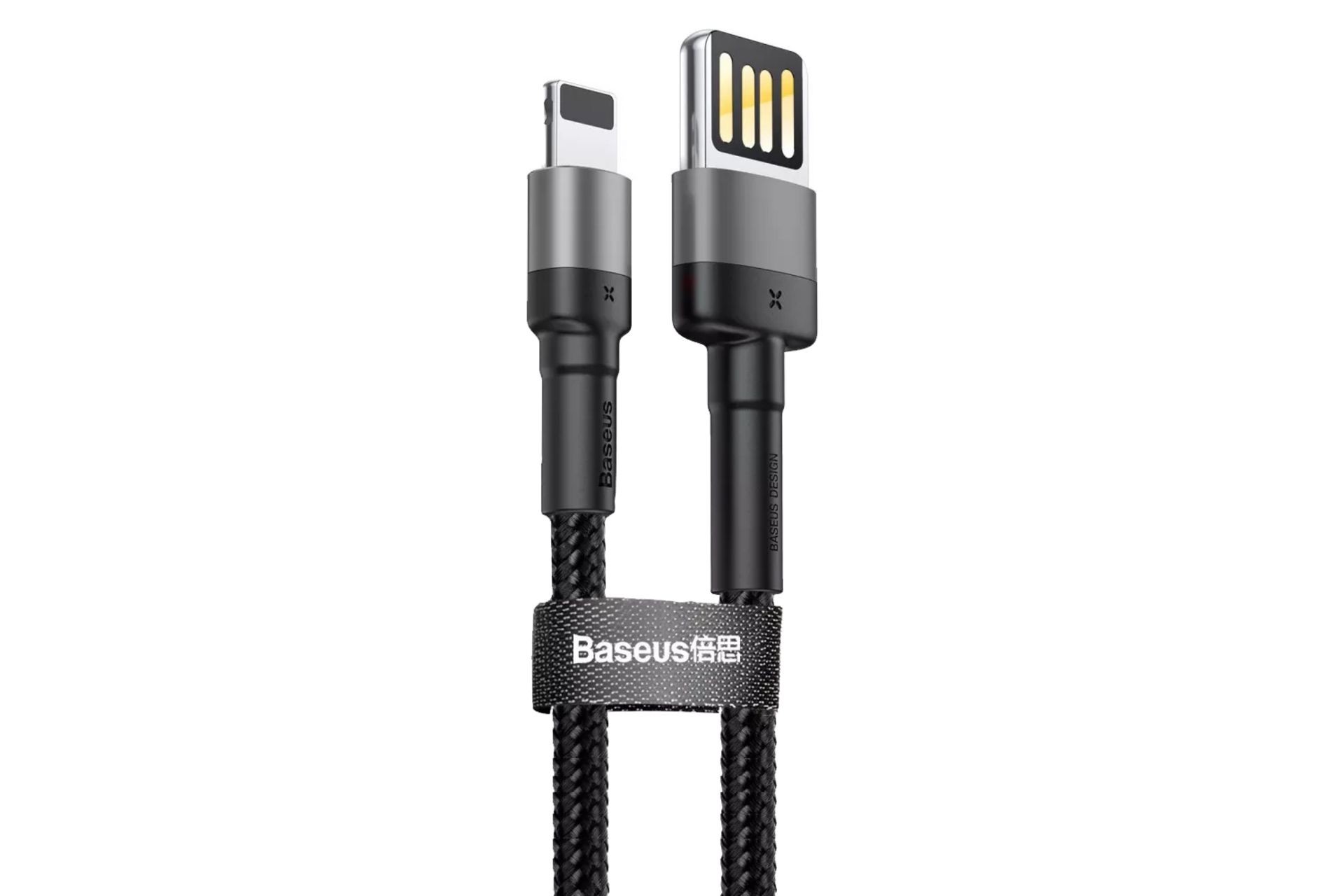 کابل شارژ USB باسئوس USB به Lightning مدل Cafule Special Edition با طول 1 متر مشکی