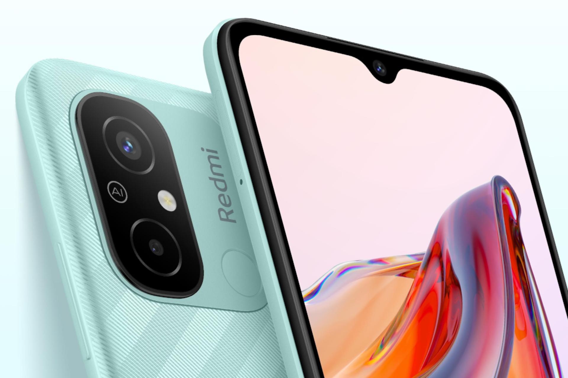 نمای جانبی گوشی موبایل ردمی 12C شیائومی / Xiaomi Redmi 12C