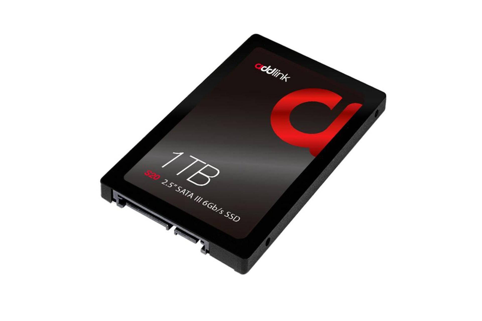 نمای راست SSD ادلینک S20 SATA 2.5 Inch ظرفیت 1 ترابایت