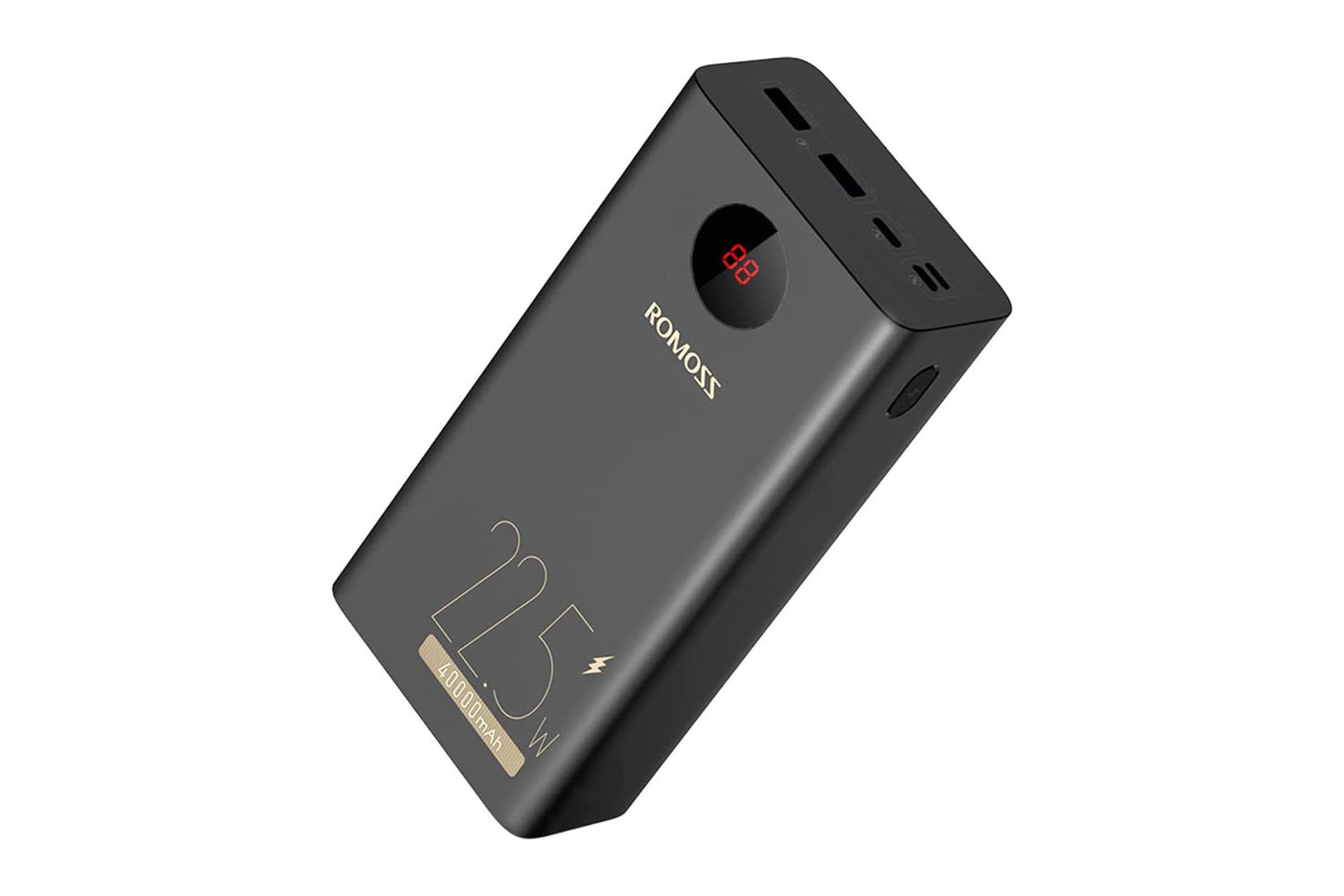 نمای پورت پاوربانک روموس PEA40 PF با ظرفیت 40000 میلی‌آمپر ساعت