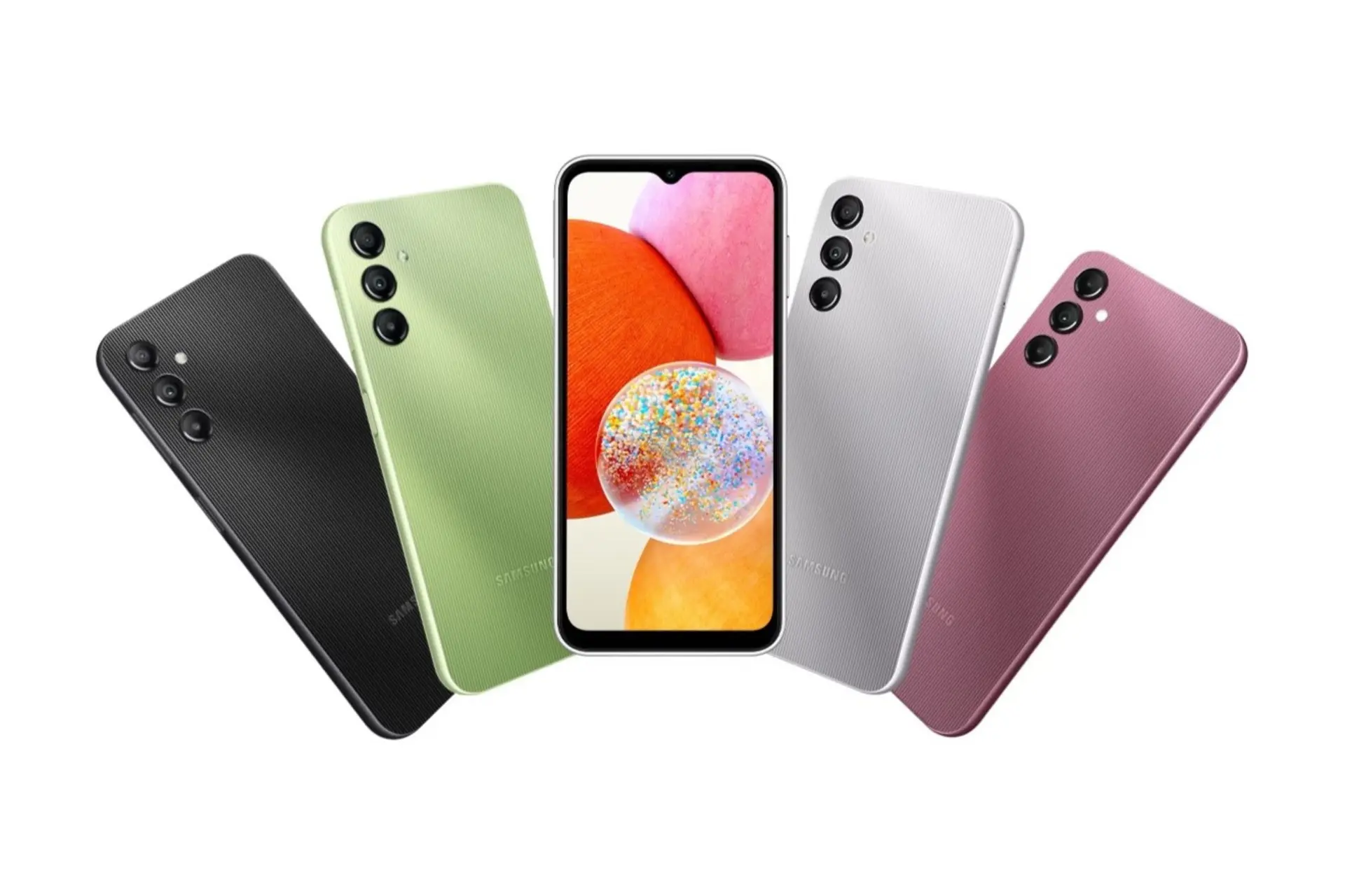 رنگ های مختلف گوشی موبایل گلکسی A14 سامسونگ / Samsung Galaxy A14