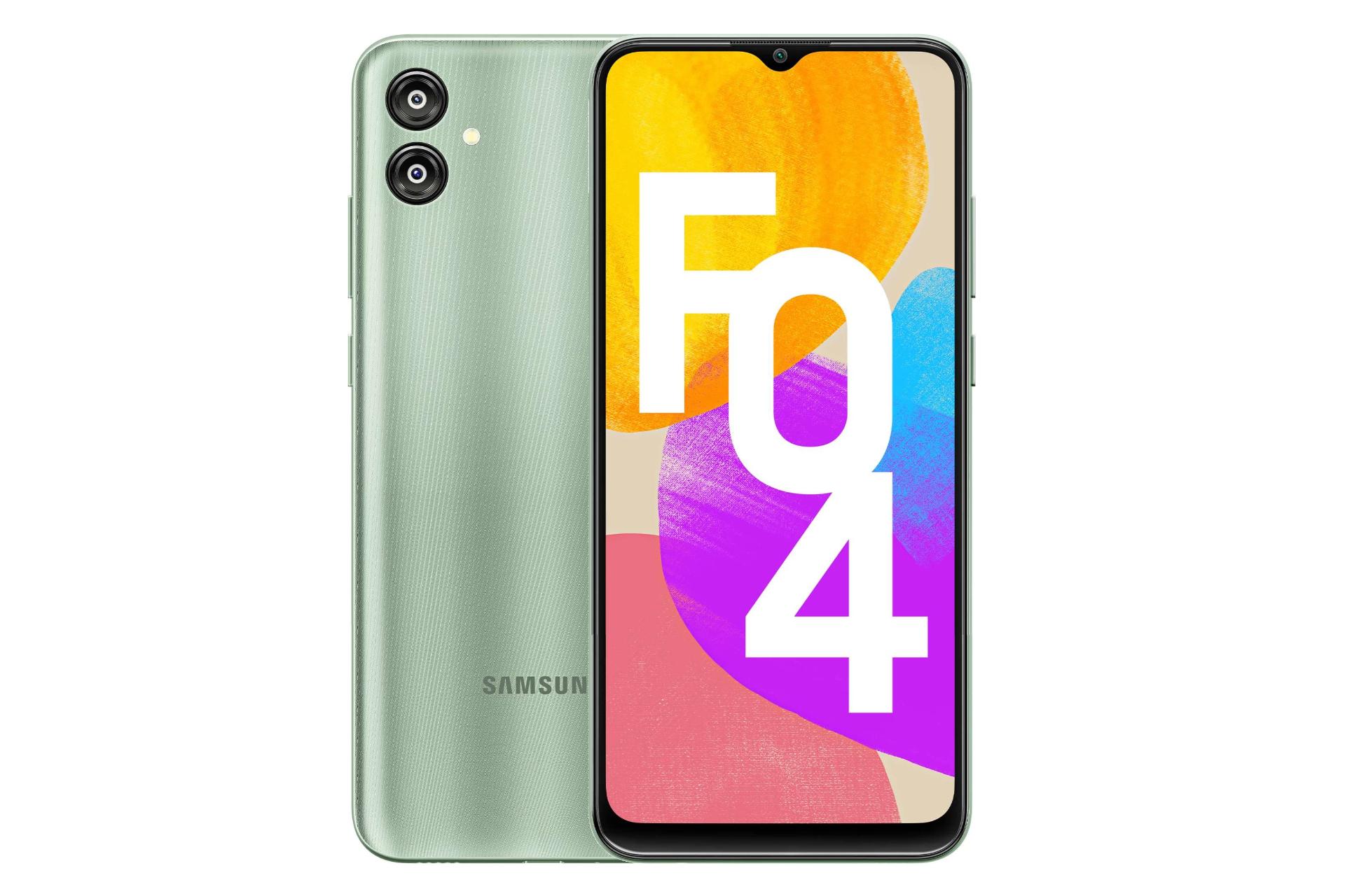 گوشی موبایل گلکسی F04 سامسونگ / Samsung Galaxy F04 سبز