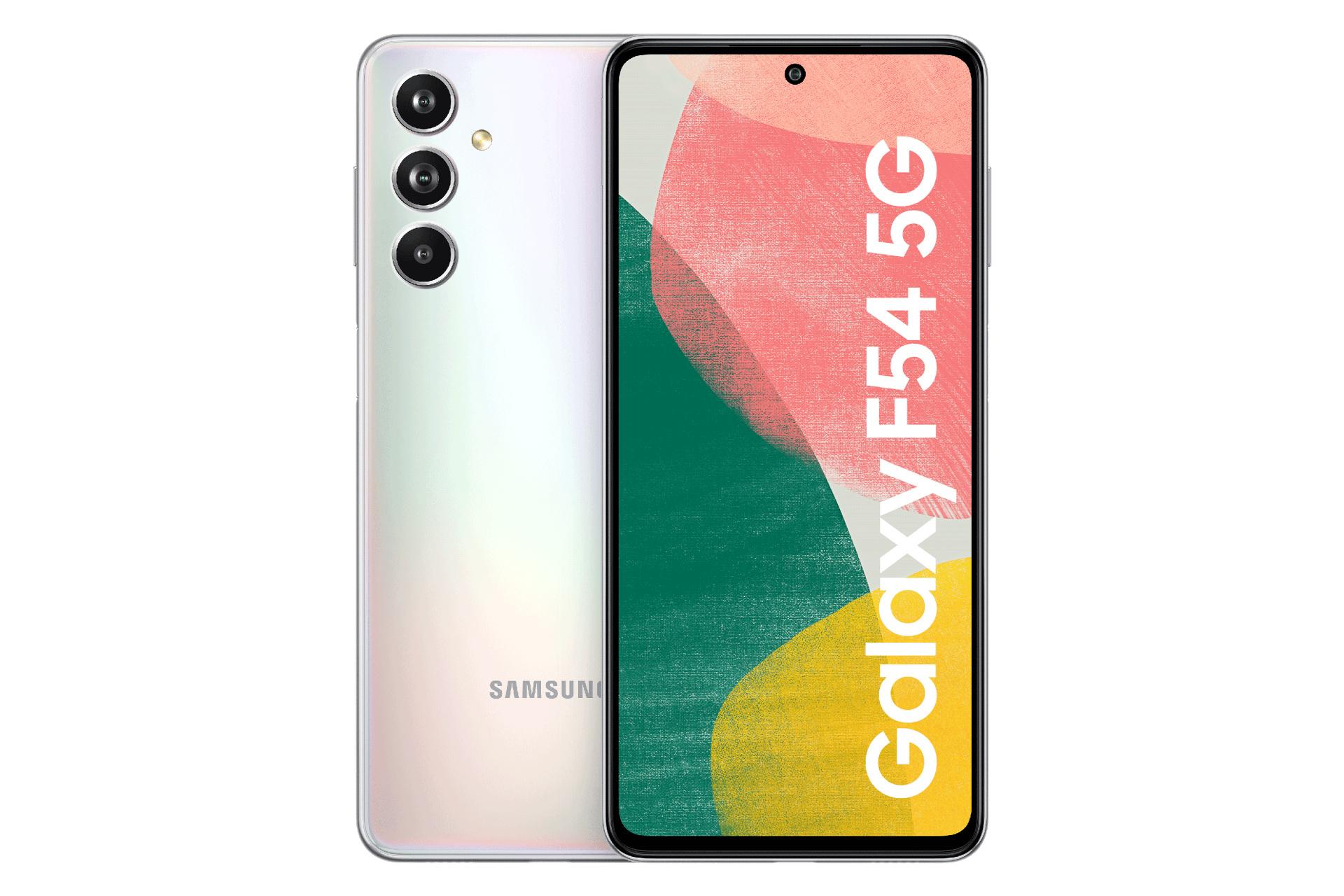 مرجع متخصصين ايران موبايل موبايل گلكسي F54 سامسونگ / Samsung Galaxy F54 نقره اي