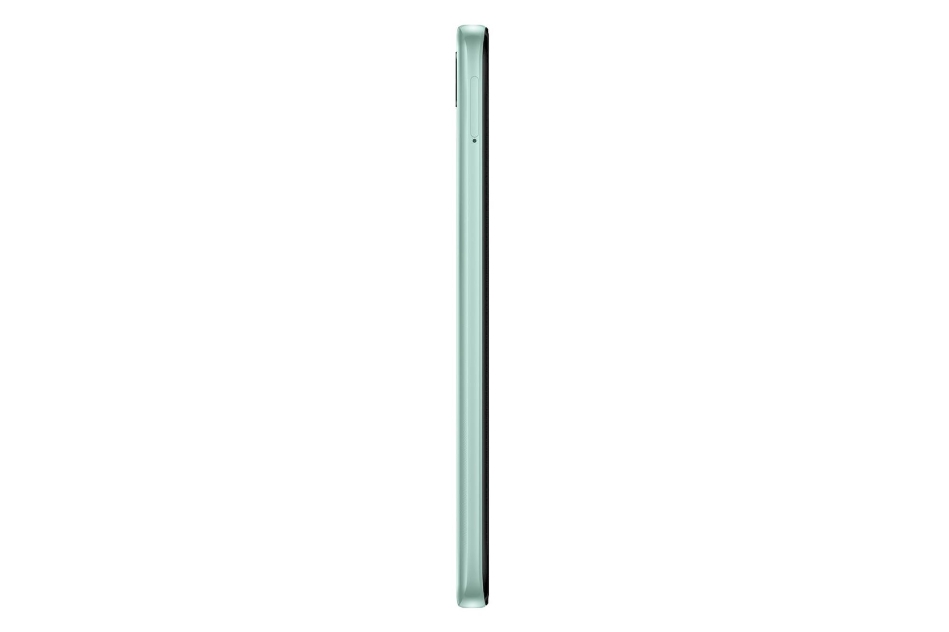 نمای جانبی گوشی موبایل گلکسی A04 Core سامسونگ / Samsung Galaxy A04 Core سبز