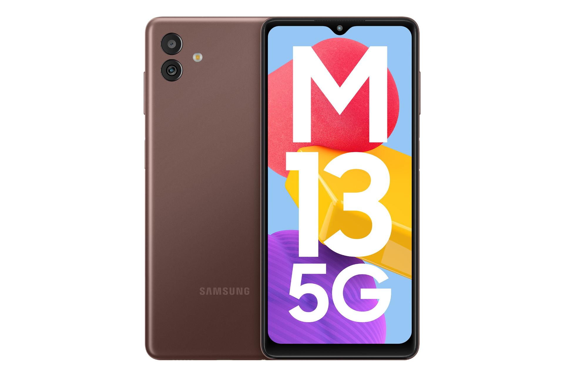 Samsung Galaxy M13 5G / گوشی موبایل گلکسی M13 سامسونگ 5G قهوه ای